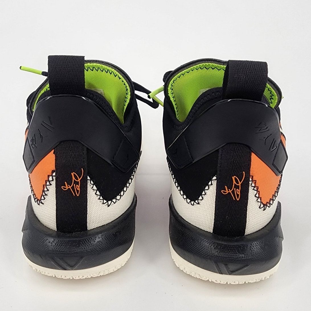 Nike Jordan Why Not Zer0.4 Pale Ivory Orange Volt Men’s 9.5 Size US 9.5 / EU 42-43 - 3 Thumbnail
