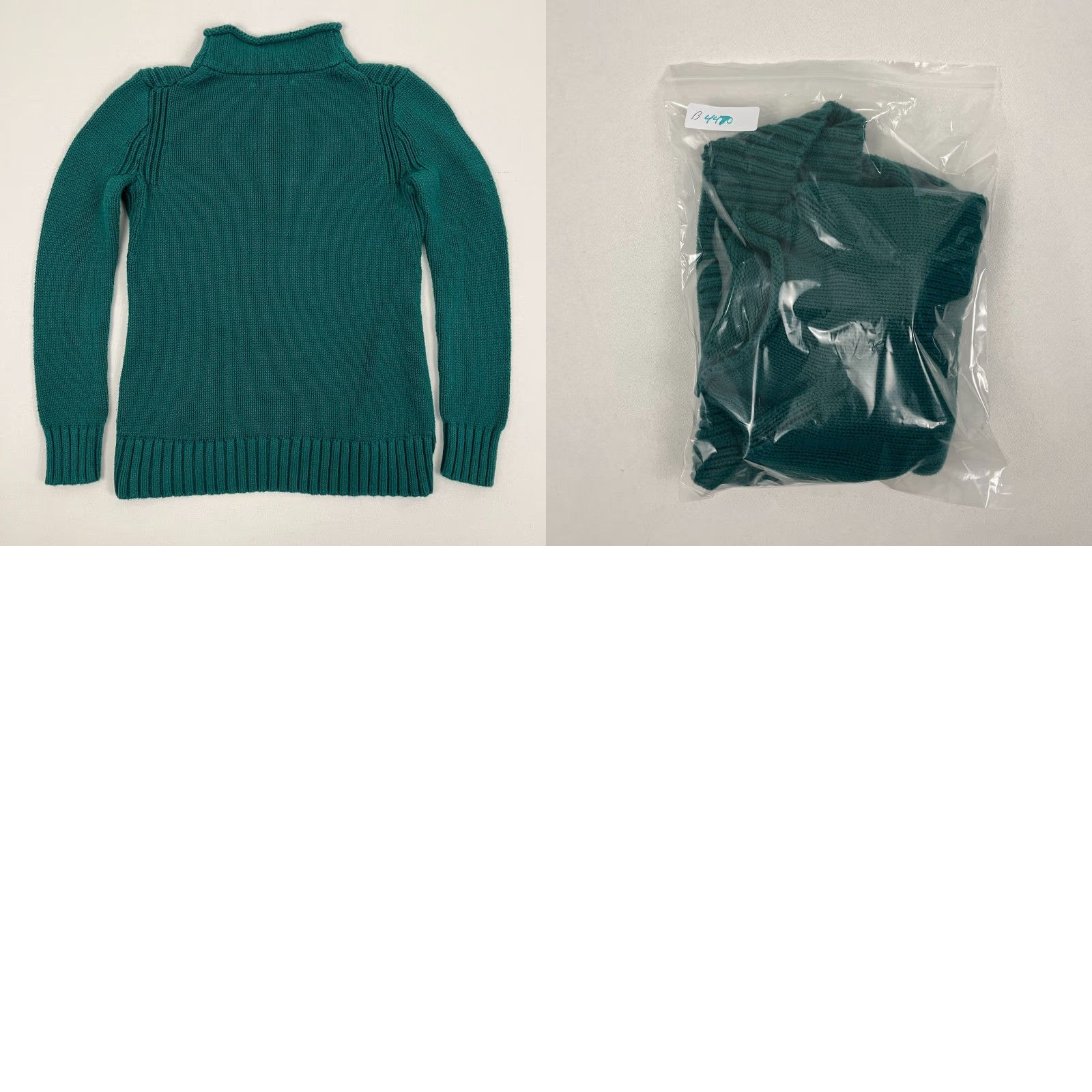 J.Crew VINTAGE J.CREW Sweater Crew Neck Oarsman Knit Green Womens XS Pullover Regular Classic Preppy Retro Knit Style 100% Cotton Ribbed Academia K5924 Size XS / US 0-2 / IT 36-38 - 8 Thumbnail
