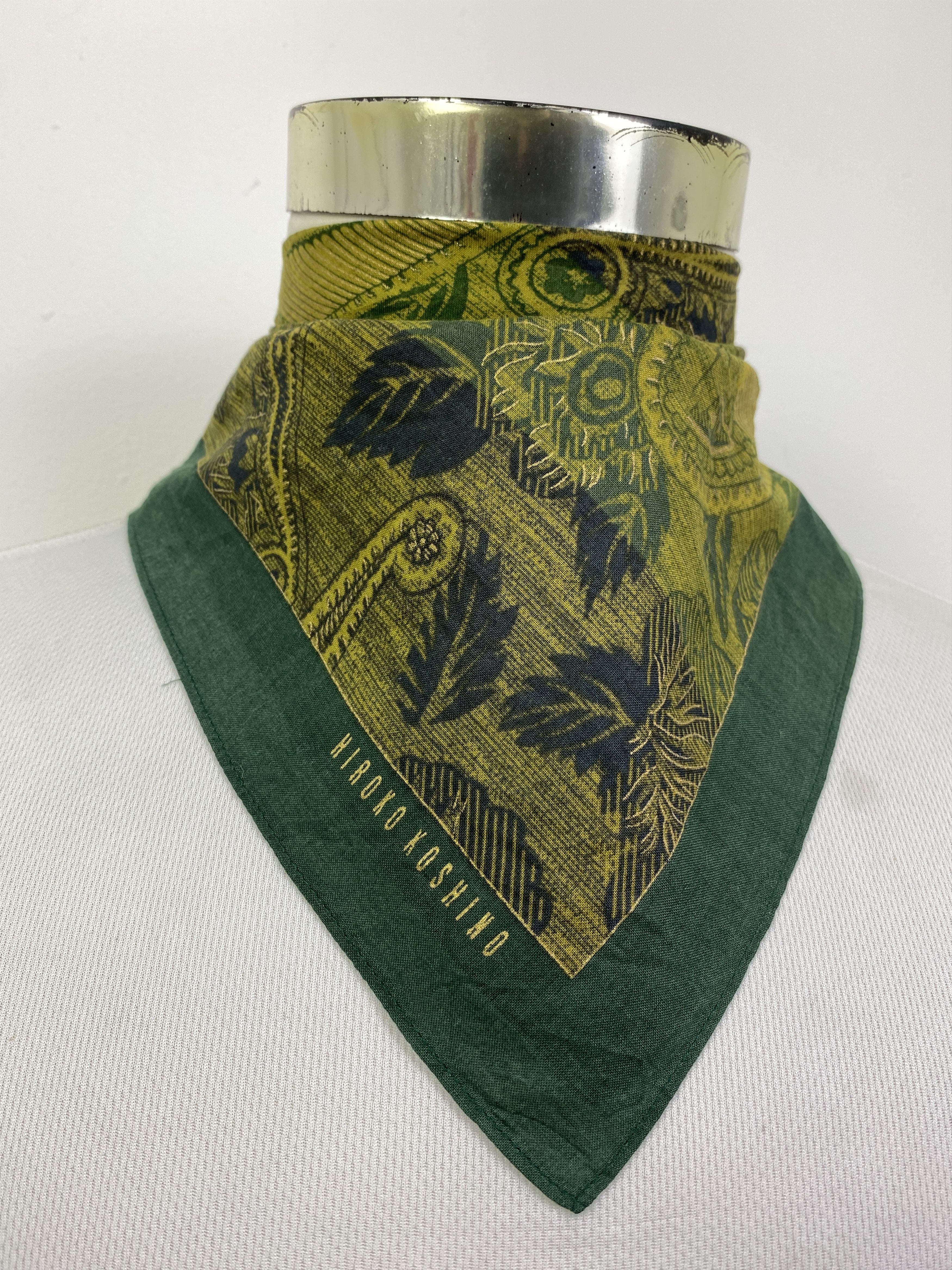 Hiroko Koshino Homme Hiroko Koshino Handkerchief / Neckerchief HKC1055 Size ONE SIZE - 2 Thumbnail