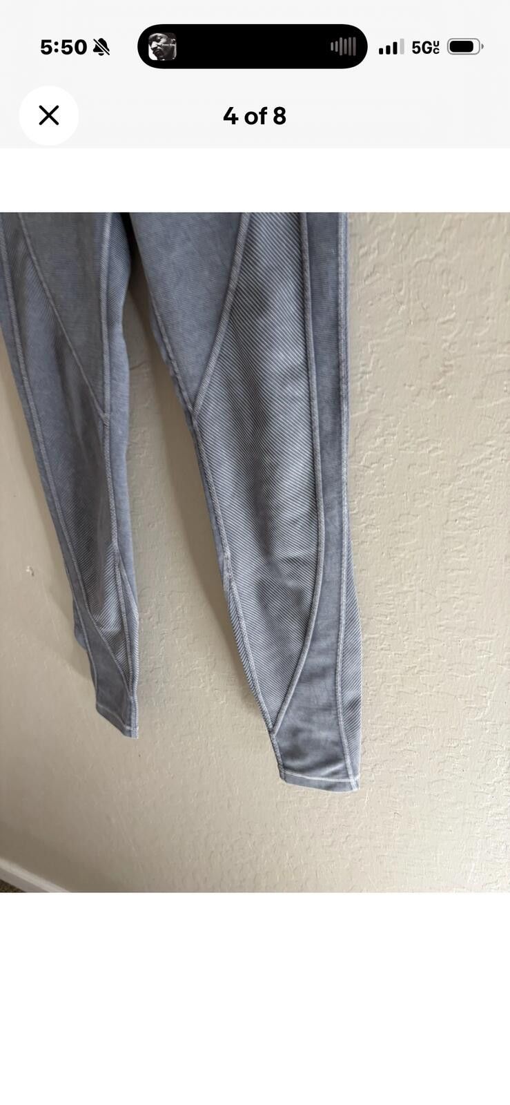 Lululemon Lululemon Athletica ribbed Leggings Size 28" / US 6 / IT 42 - 3 Thumbnail