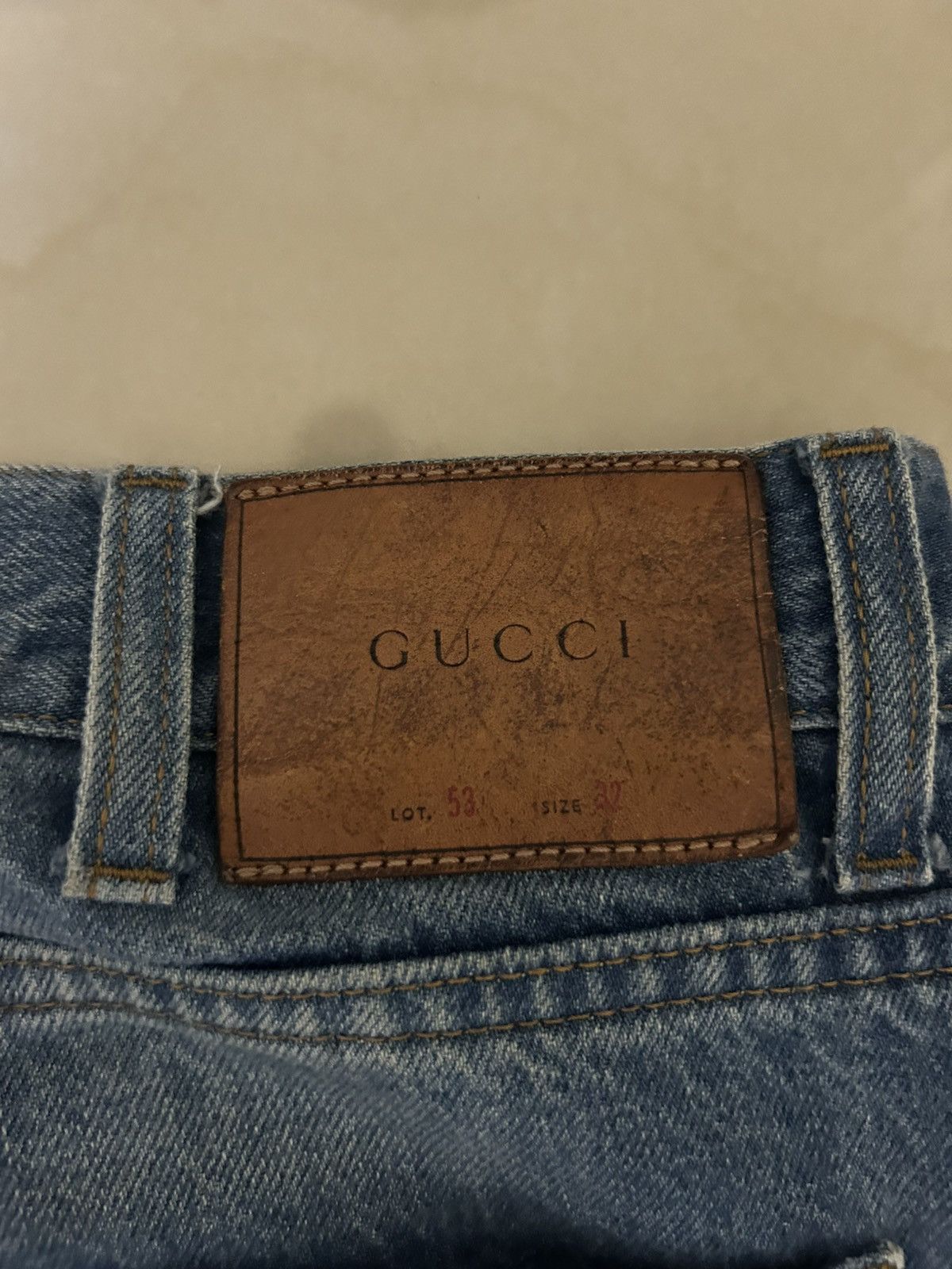 Gucci Gucci snake denim Size US 32 / EU 48 - 5 Thumbnail