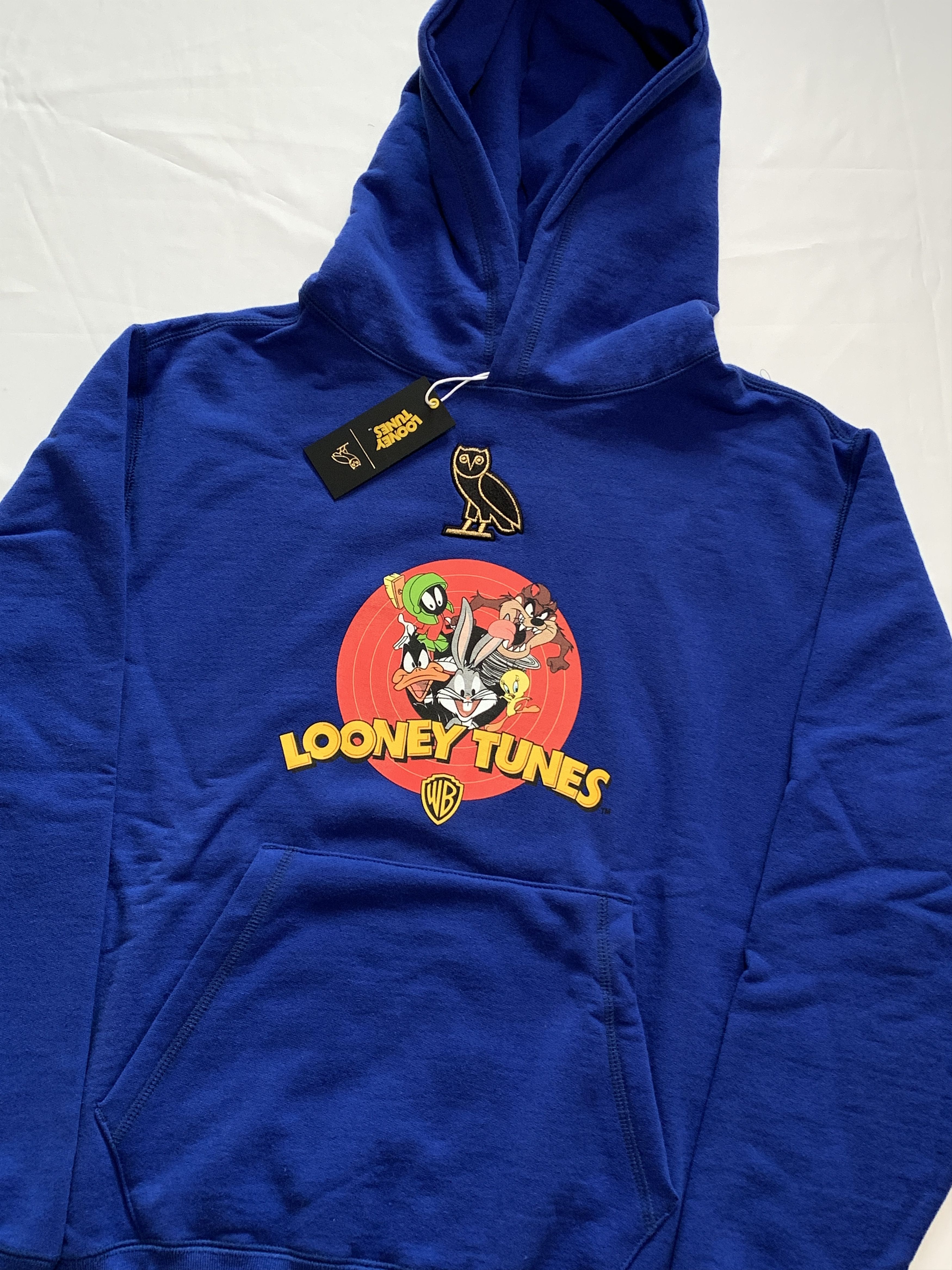 Drake OVO x Looney Tunes Classic Owl Hoodie Blue Size US M / EU 48-50 / 2 - 3 Thumbnail