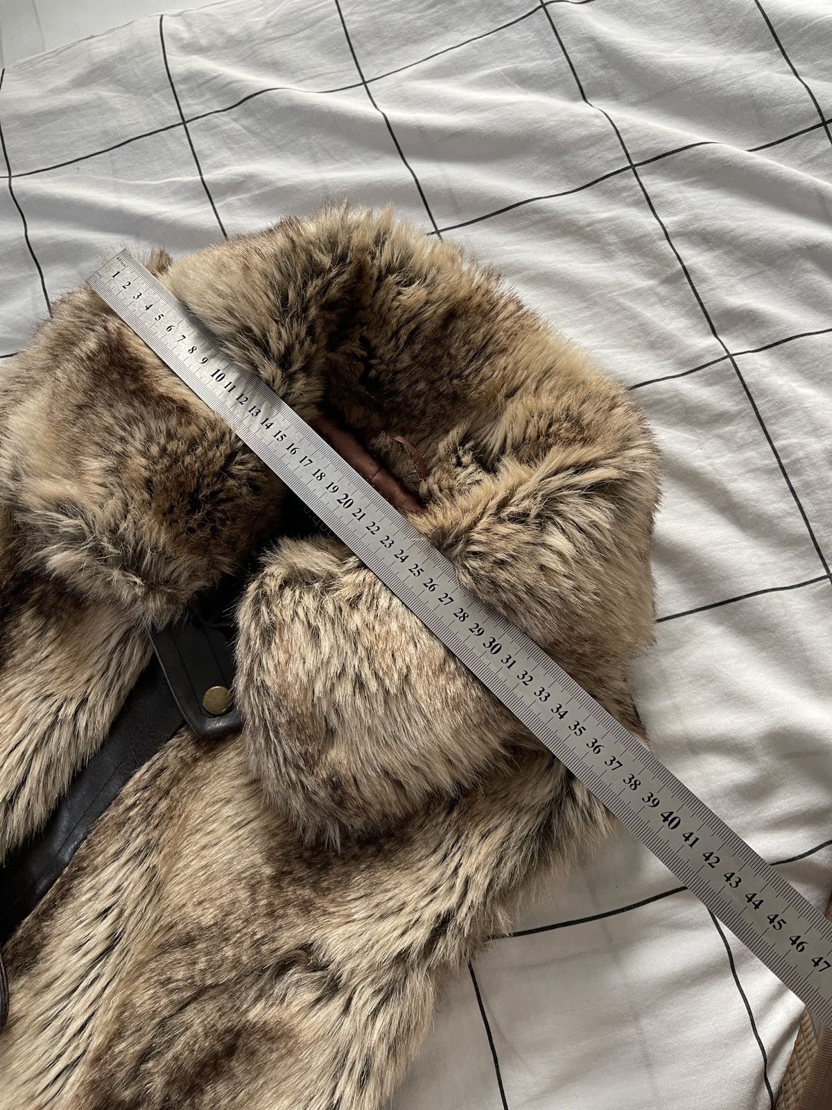 If Six Was Nine Vintage Issey Miyake Yohji vibe FUR Fuzzy Avant Garde Vest Size US M / EU 48-50 / 2 - 8 Thumbnail