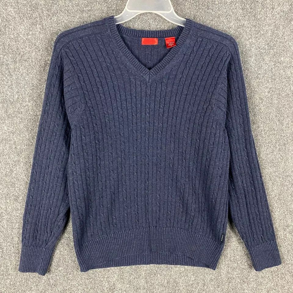 Izod Izod Sweater Men's Medium Pullover Knitted 100% Cotton M Size US M / EU 48-50 / 2 - 1 Thumbnail