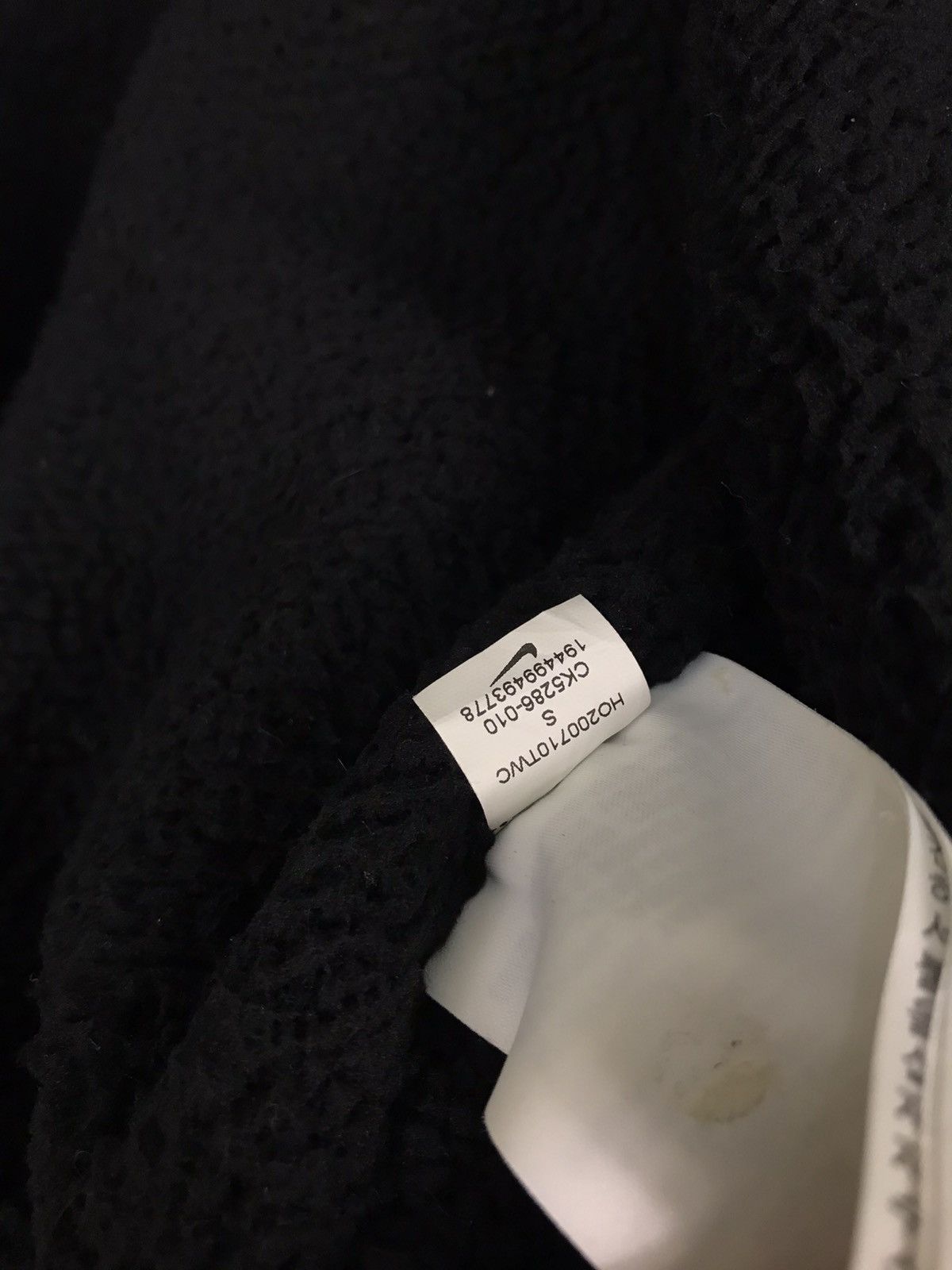 Japanese Brand × Nike NIKE SB Sherpa JKT Black Fleece Jacket Size US S / EU 44-46 / 1 - 7 Thumbnail