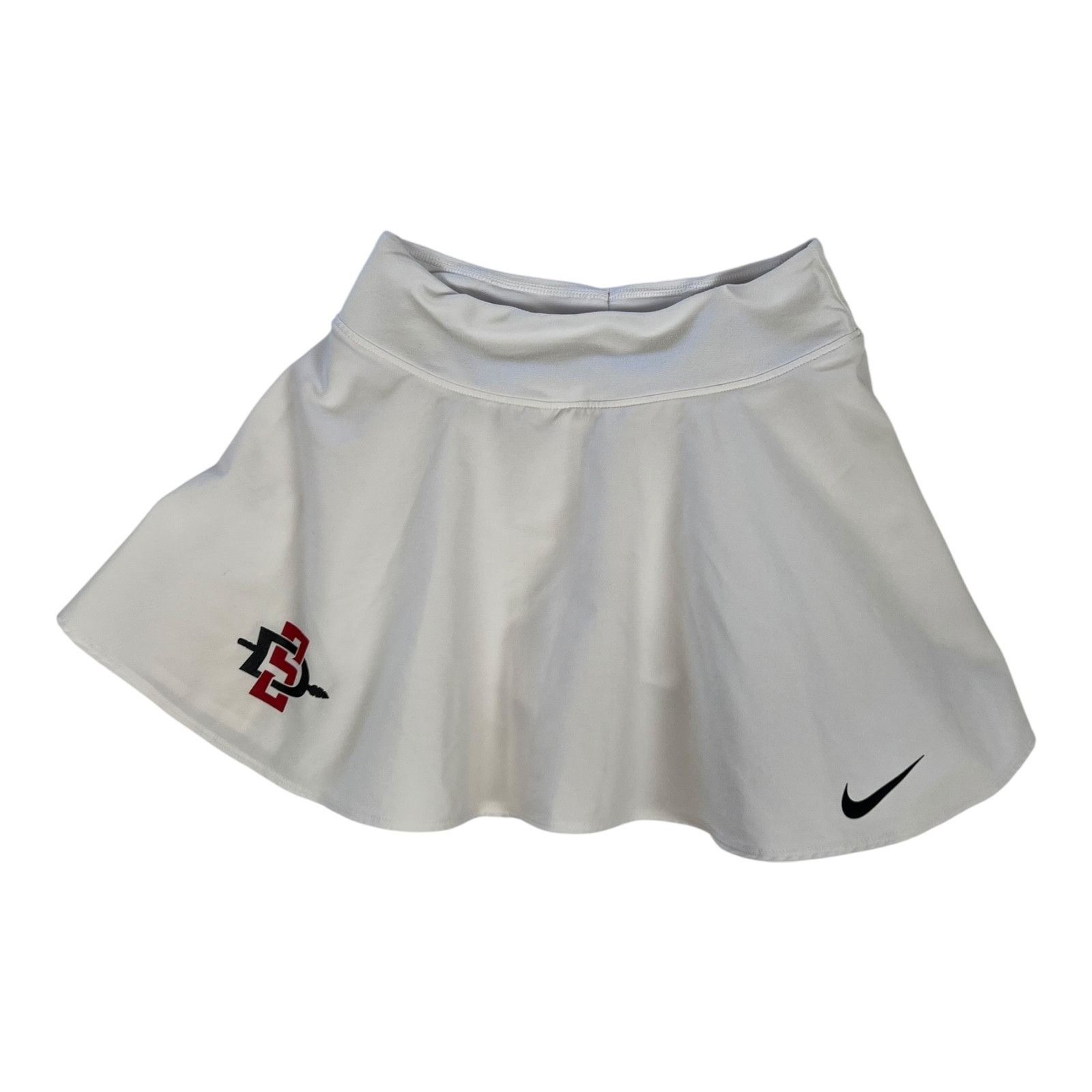 Nike San Diego State Aztecs Skirt Skort Womens XS White Nike Dri Size 22" - 1 Thumbnail