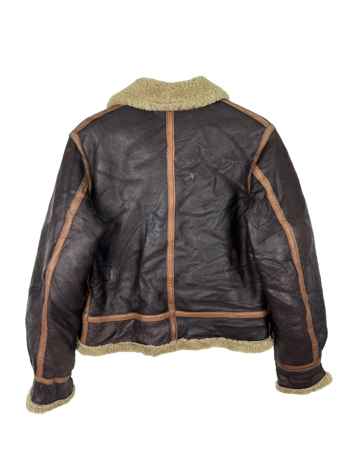 45rpm 🔥 ARCHIVES 45rpm KIRO HIRATA CROP LEATHER SHEARLING JACKET Size US S / EU 44-46 / 1 - 2 Thumbnail
