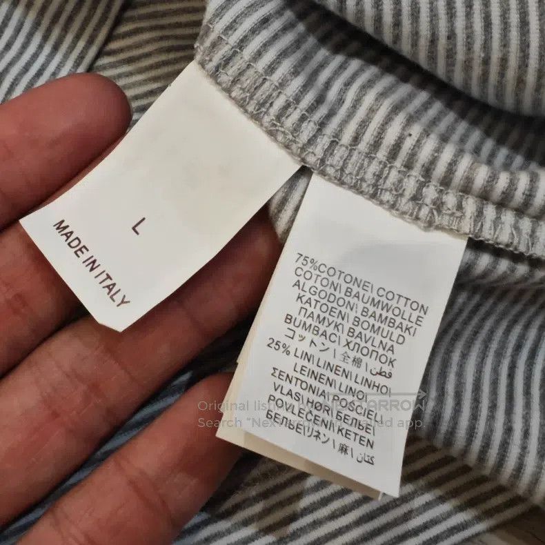 Brunello Cucinelli Brunello Cucinelli Short-sleeve T-shirt Size L / US 10 / IT 46 - 5 Thumbnail