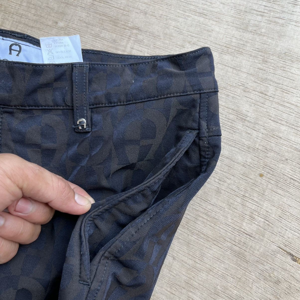 Aigner × Balenciaga AIGNER MONOGRAM STRETCH LONG PANTS Size 30" / US 8 / IT 44 - 5 Thumbnail