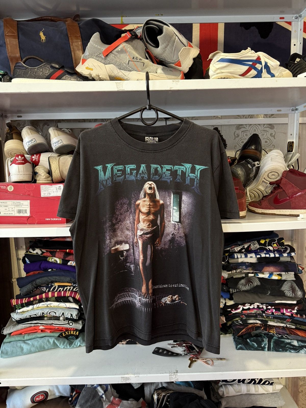 Band Tees Vintage Megadeth T-Shirt Single Stitch Reprint Moder Y2K Size US M / EU 48-50 / 2 - 1 Thumbnail