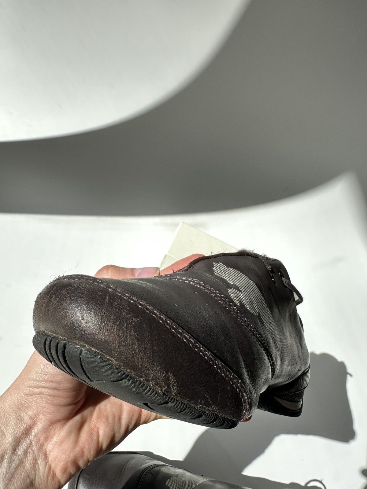 Japanese Brand × Puma × Vintage Vintage Puma brown/ white mens Sneakers Y2K size 10.5 Size US 10.5 / EU 43-44 - 12 Thumbnail