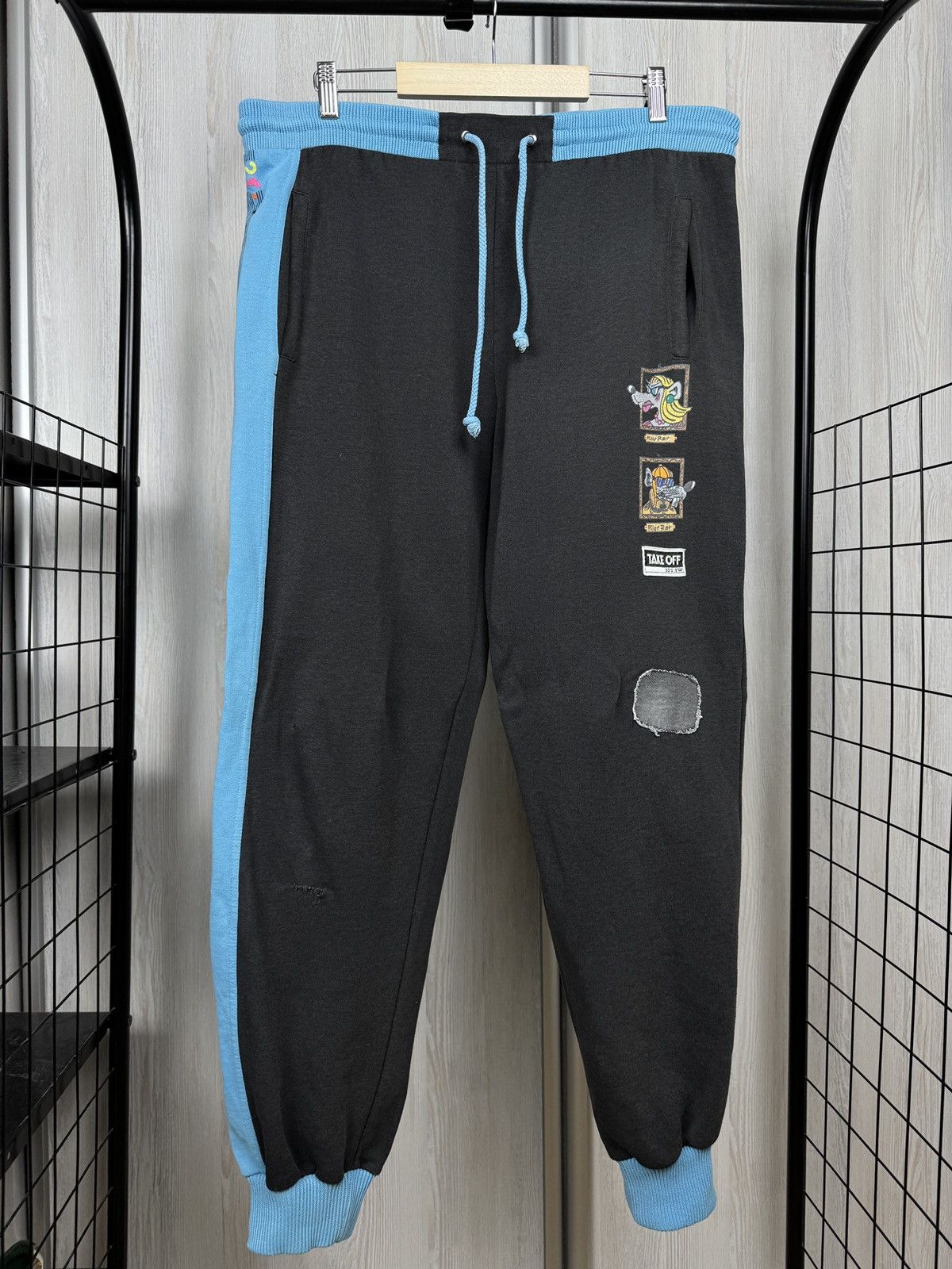 Adidas Adidas Take off Rat vintage 90s sweatpants size L 5 Size US 36 / EU 52 - 2 Thumbnail