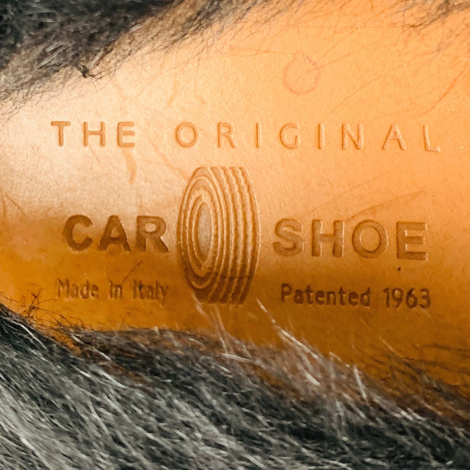 Car Shoe CAR SHOE Size 8 Black Leather Fur Trim Drivers Loafers Size US 8 / EU 41 - 6 Thumbnail