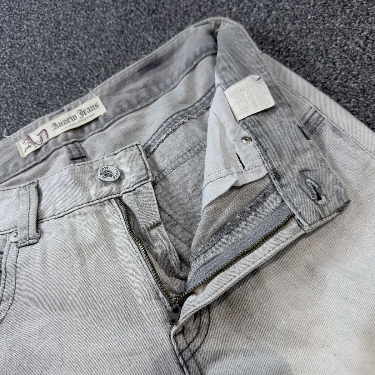 Tornado Mart Archives ‼️ Flared Bootcut Japanese Andew Jeans y2k LGB HG Size US 31 - 13 Thumbnail