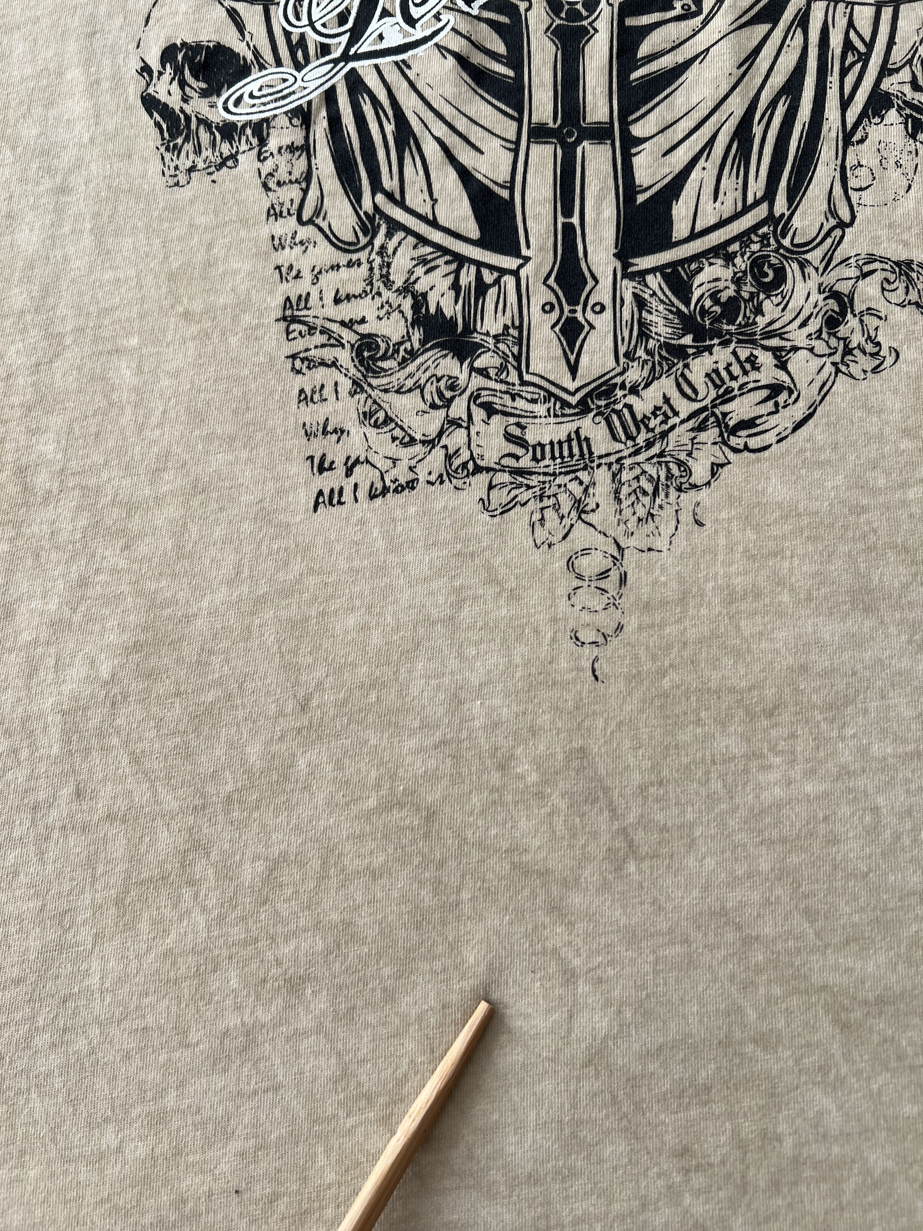 Affliction Affliction Style Rapa Nui Eagle Skull Y2K T-shirt Size US M / EU 48-50 / 2 - 6 Thumbnail