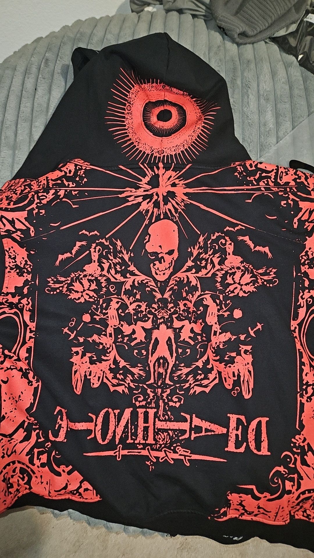 Revenge Revenge x Deathnote Shrine Hoodie (Bred) Size US XXL / EU 58 / 5 - 2 Thumbnail