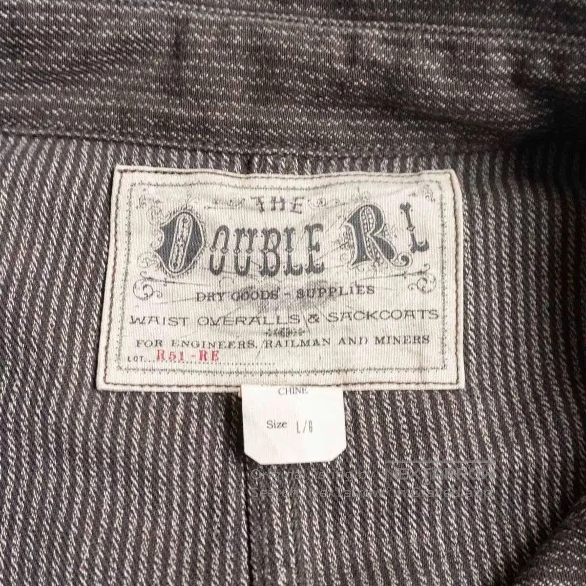 RRL Ralph Lauren double rl takuya kimura stripe chore jacket. Size US L / EU 52-54 / 3 - 4 Thumbnail