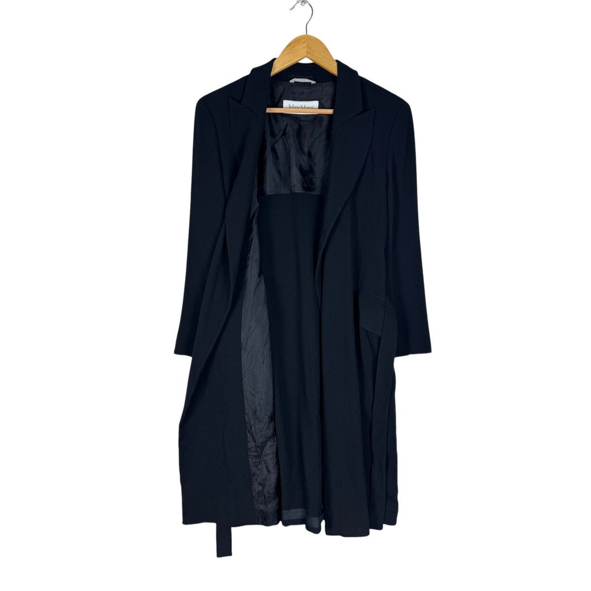 Max Mara ☀️MAX MARA ITALY WOOL CARDIGAN LONG JACKET Size M / US 6-8 / IT 42-44 - 6 Thumbnail