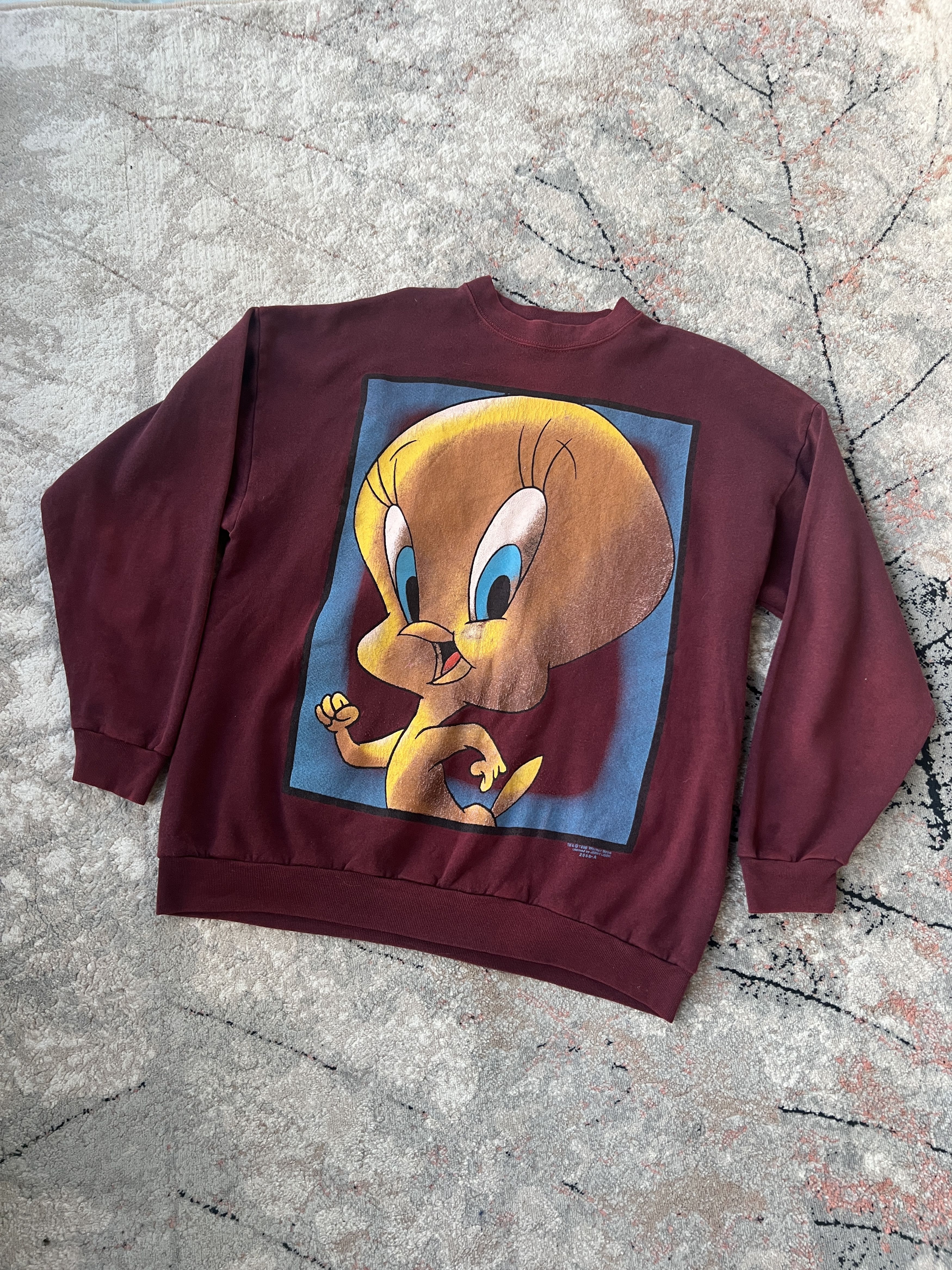 Vintage Looney Tunes 1996 Vintage Sweatshirt Size US L / EU 52-54 / 3 - 1 Thumbnail
