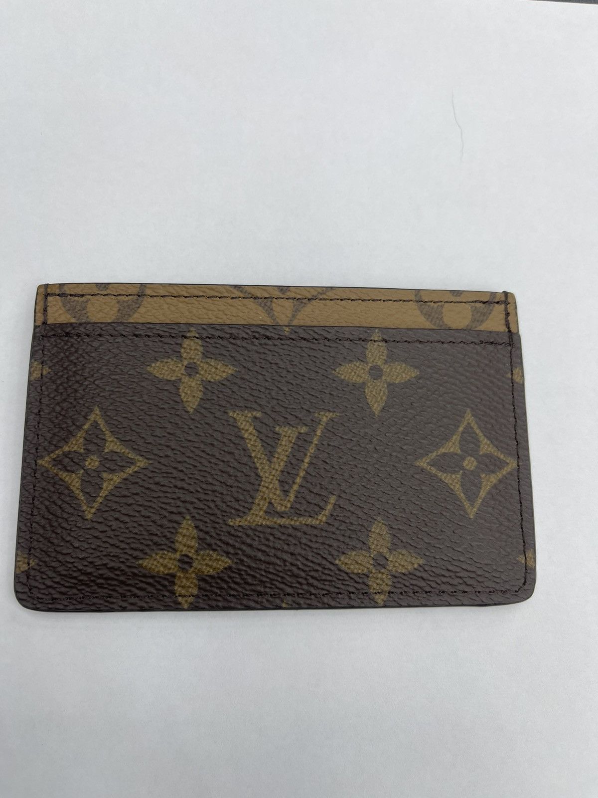 Louis Vuitton Louis Vuitton 2 Panel Brown Card Wallet M69161 Size ONE SIZE - 2 Thumbnail