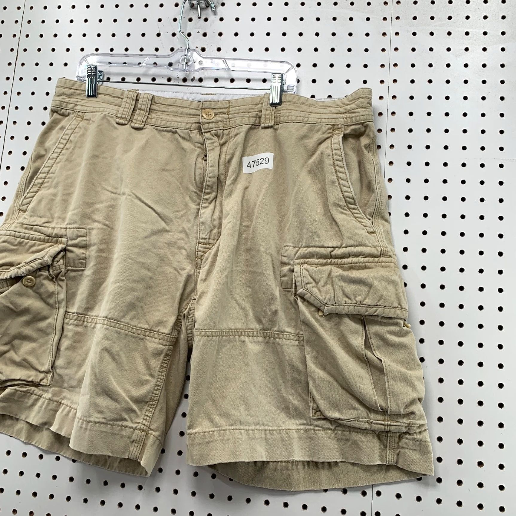 Polo Ralph Lauren VINTAGE Polo Ralph Lauren Military Shorts Mens 40 Beige Outdoor Utility 40x9.5 Cargo Pocket Beige Mens Shorts Size US L / EU 52-54 / 3 - 6 Thumbnail