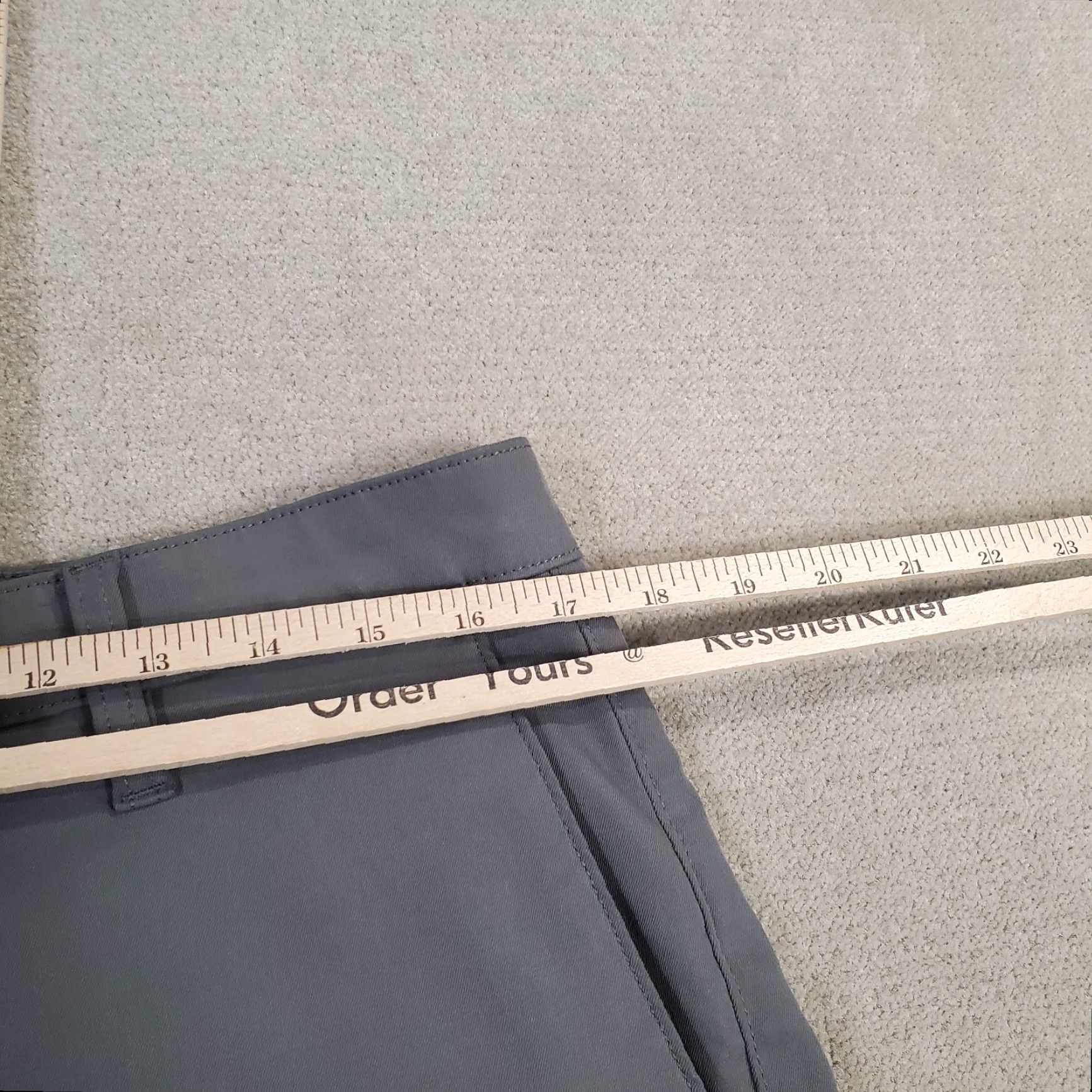Vintage **Proof Mens Gray Chino Shorts Regular Fit 34** User: **Proof Mens Gray Chino Shorts Regular Fit 34** Size US 34 / EU 50 - 3 Thumbnail