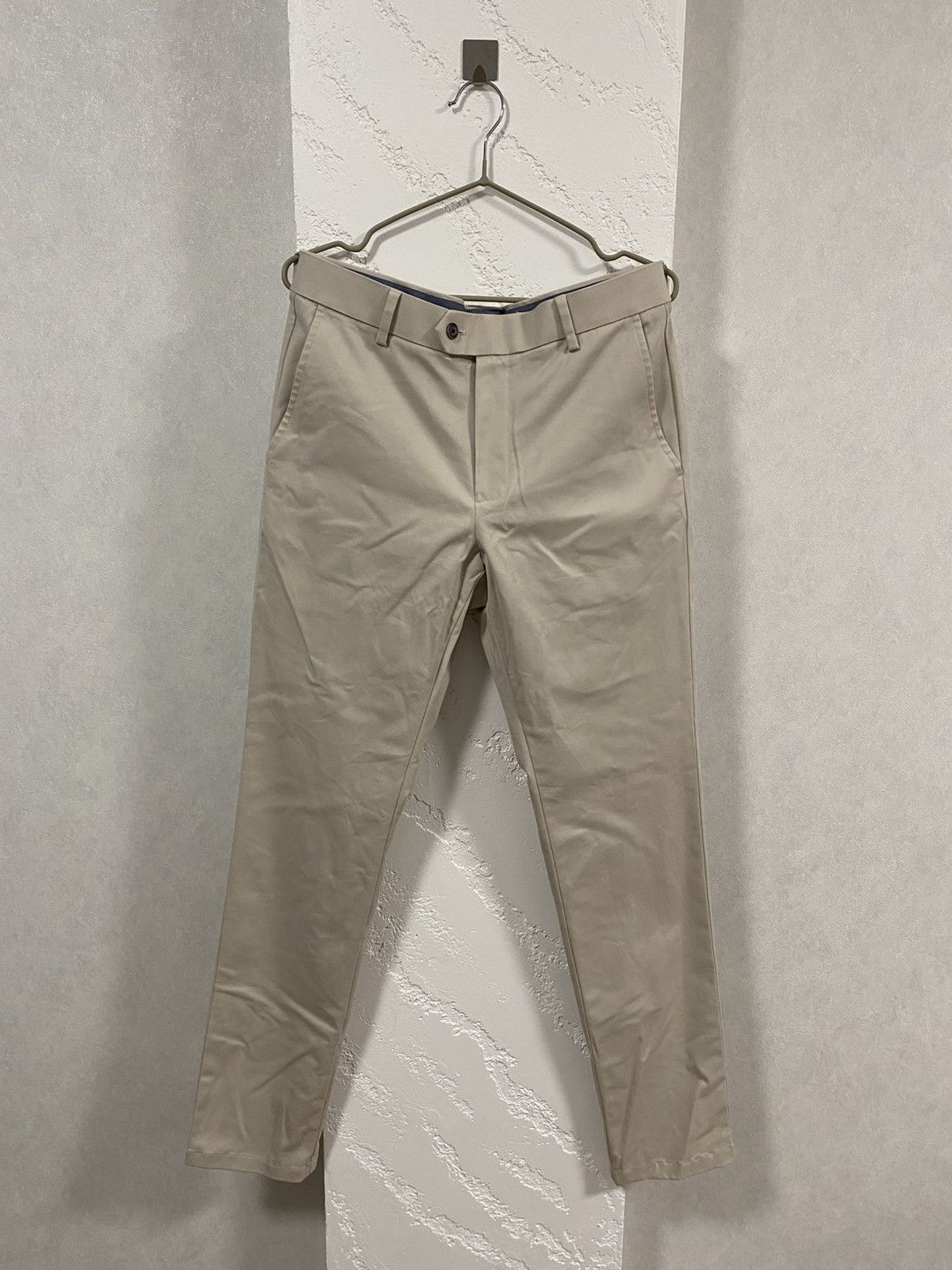 Charles Tyrwhitt Beige Slim Fit Chinos Pants Size: 30