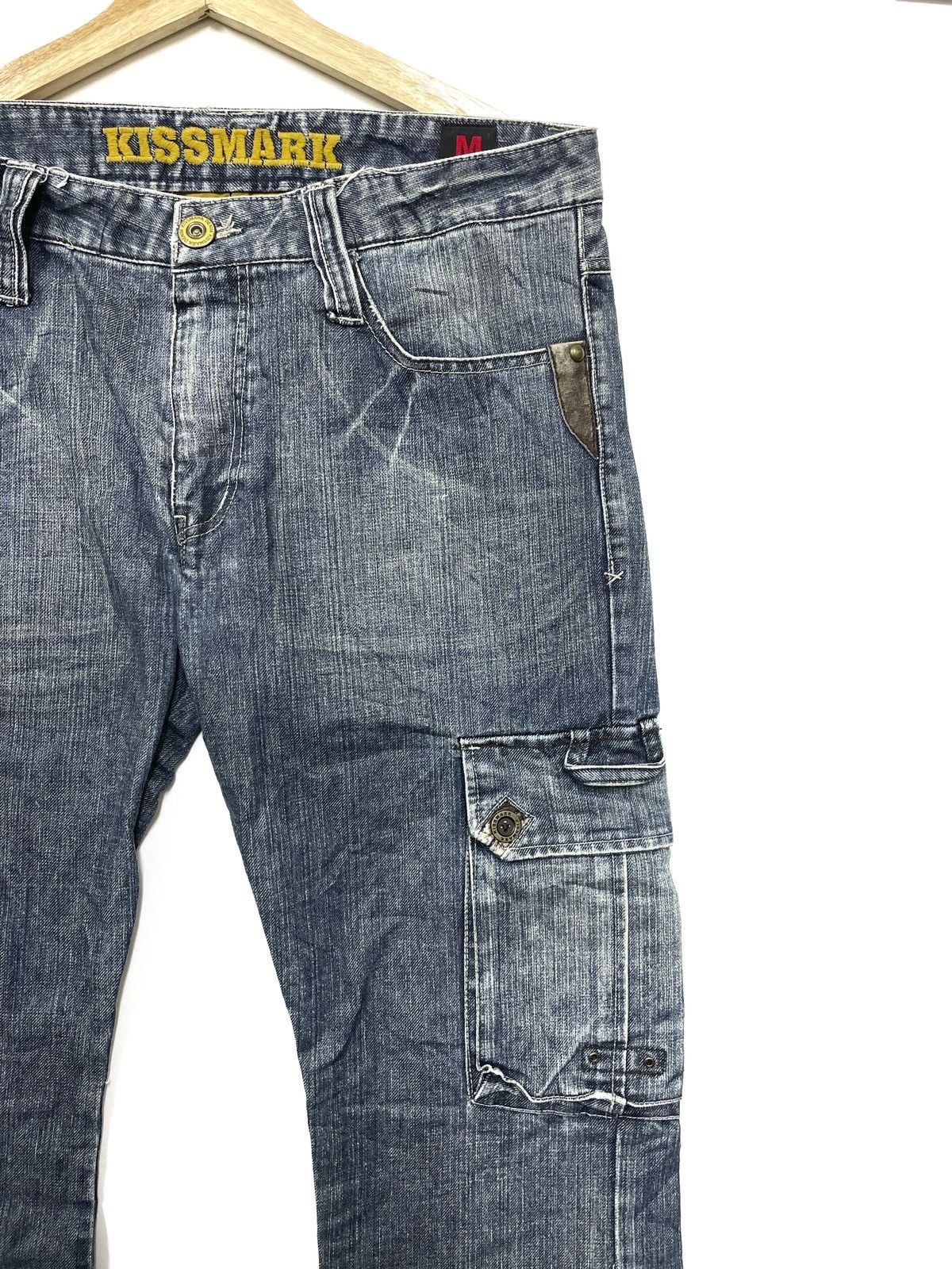 Vintage Y2K Kissmark Military Denim cargo Size US 36 / EU 52 - 2 Thumbnail