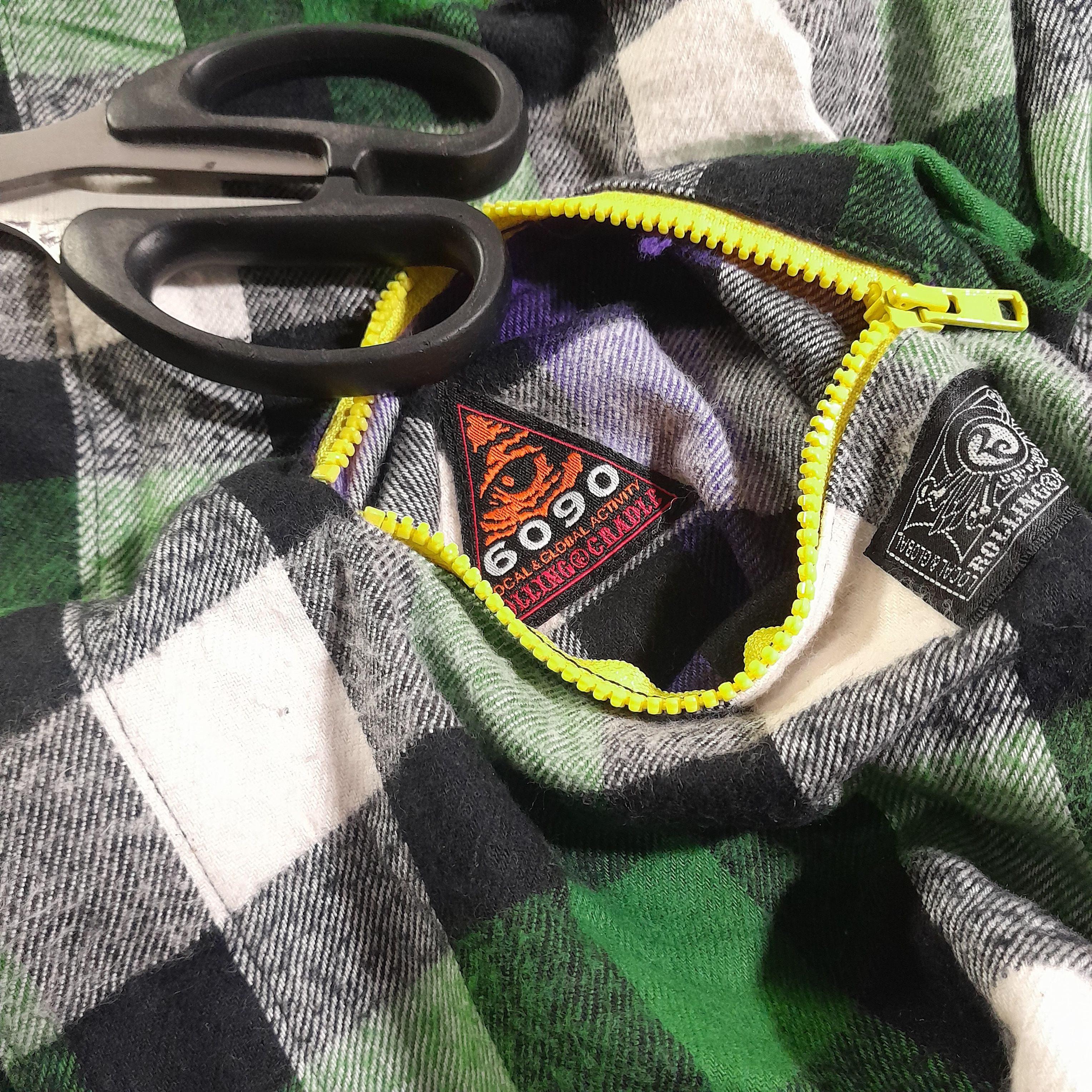 Japanese Brand Rolling Cradle Japan Wool Flannel Vintage Shirt Size US M / EU 48-50 / 2 - 10 Thumbnail