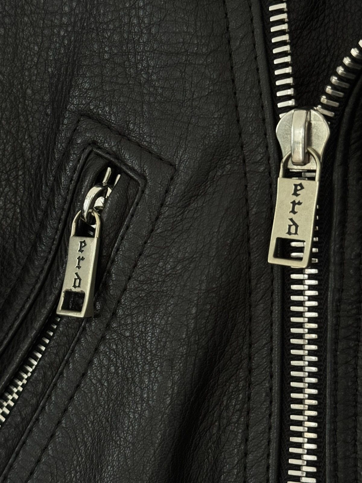 Enfants Riches Deprimes SS18 Christie's New York Sales Tax Leather Jacket Size US M / EU 48-50 / 2 - 9 Thumbnail