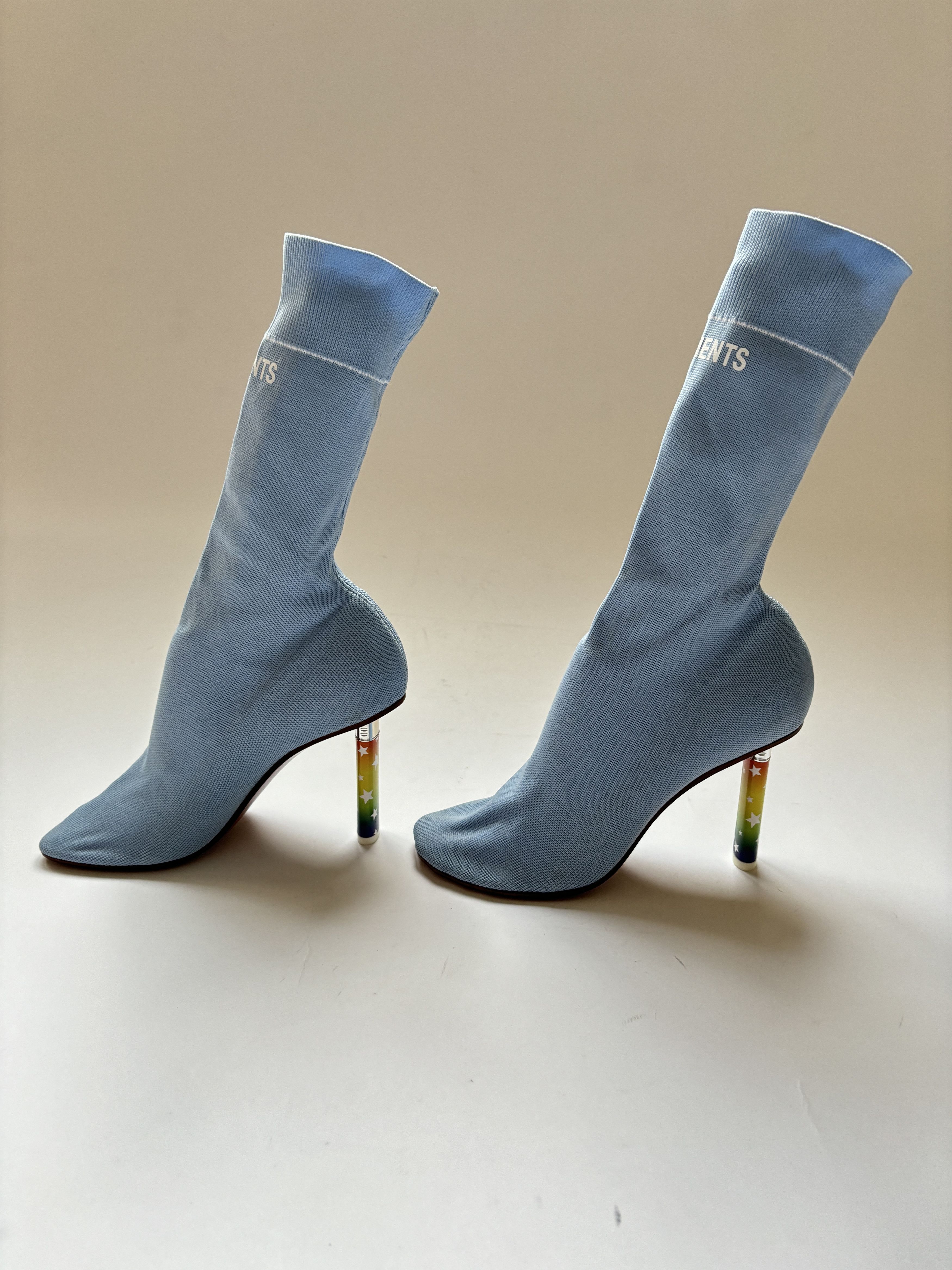 Vetements ⚡️QUICK SALE⚡️2016 Vetements Demna Lighter Heel Sock Boots Size US 9 / IT 39 - 5 Thumbnail