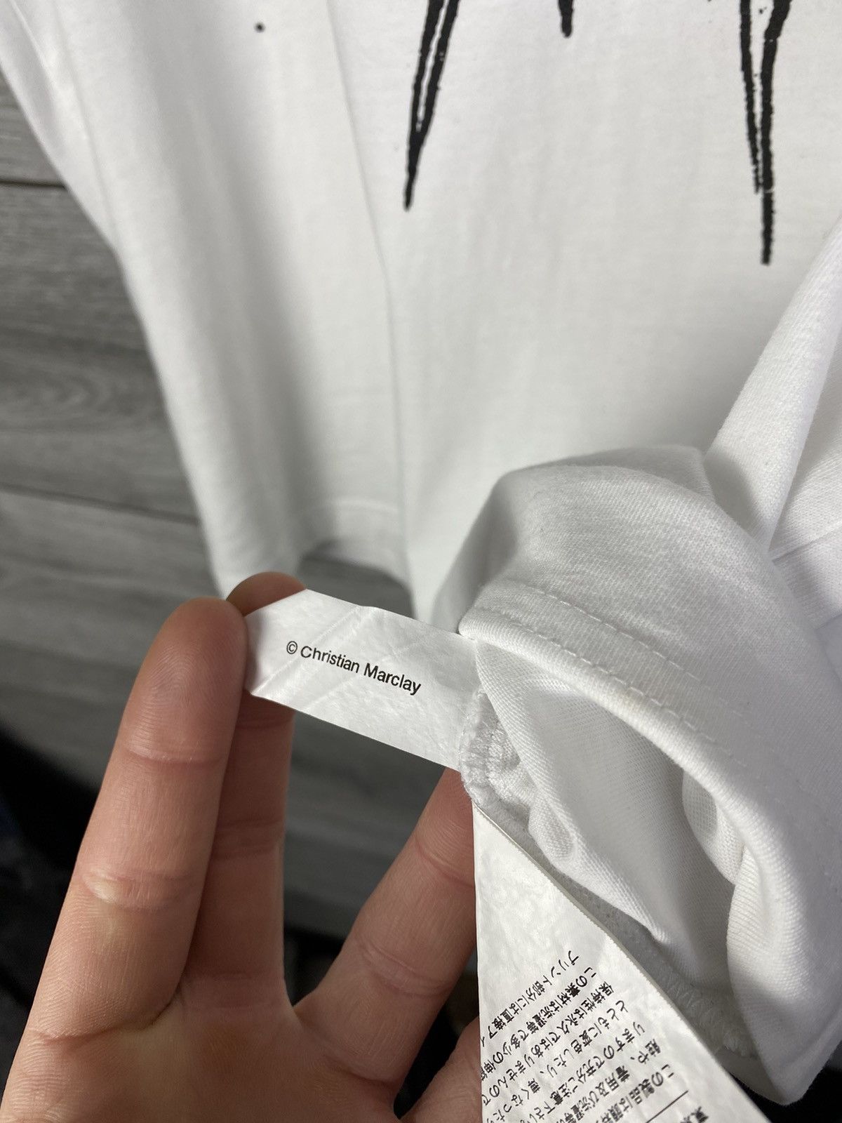 Comme des Garcons SHIRT Come Des Garcons SHIRT Splaf T Shirt Tee Size US XL / EU 56 / 4 - 11 Thumbnail