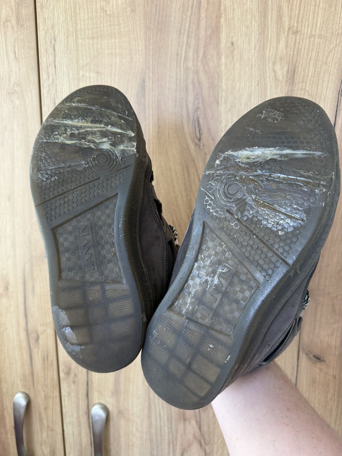 Lanvin Lanvin Curb Sneakers Size US 12 / EU 45 - 2 Thumbnail