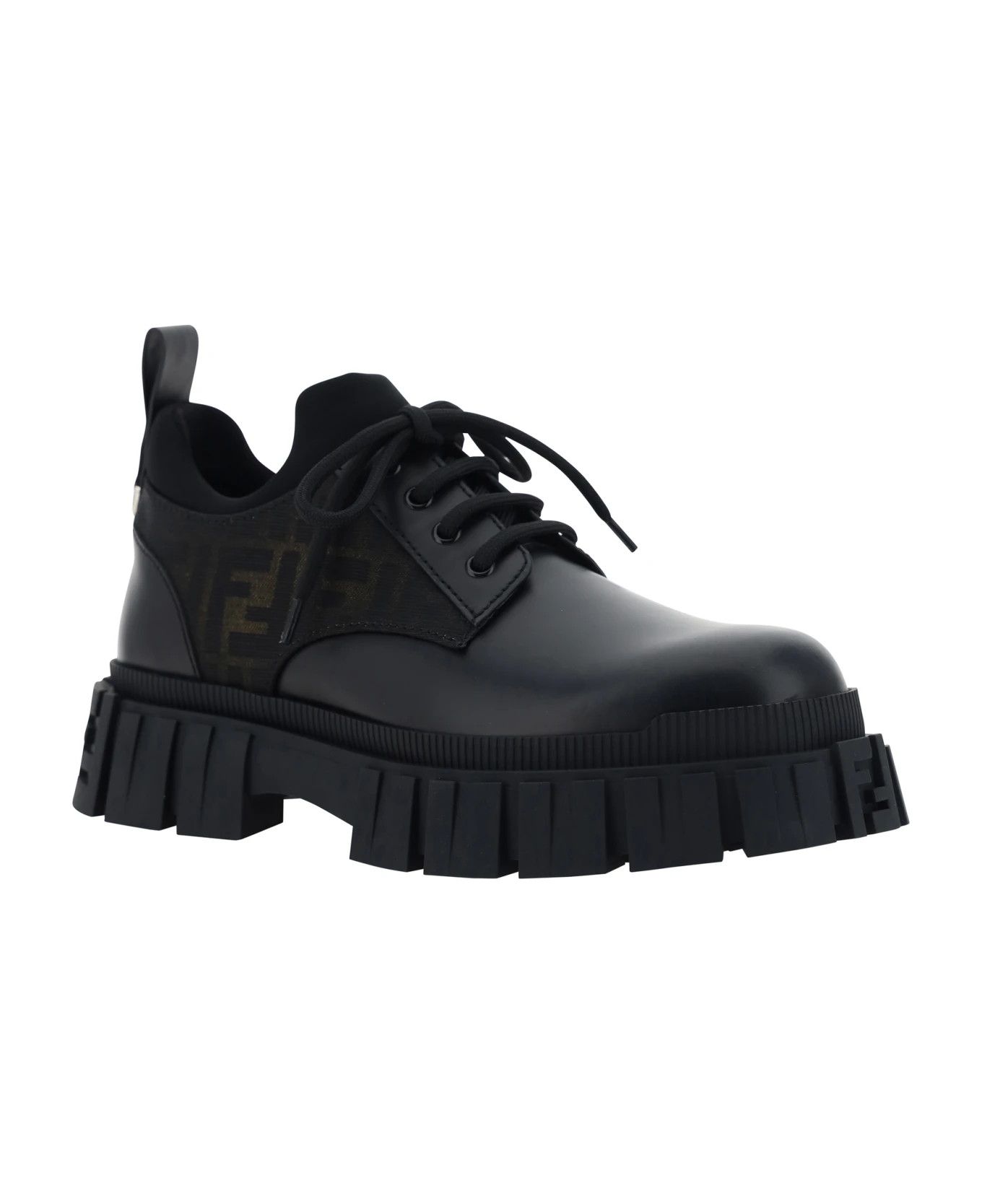 Fendi o1s1wg110226 Fendi Force Lace Ups in Black Size US 9 / EU 42 - 3 Thumbnail