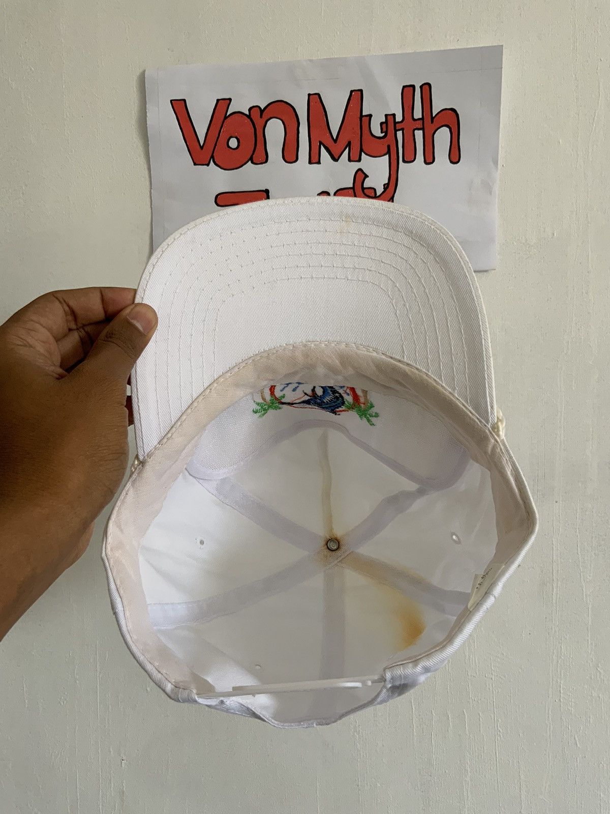 If Six Was Nine Vintage St. Barthelemy Fwi Marlin Hat Size ONE SIZE - 7 Thumbnail
