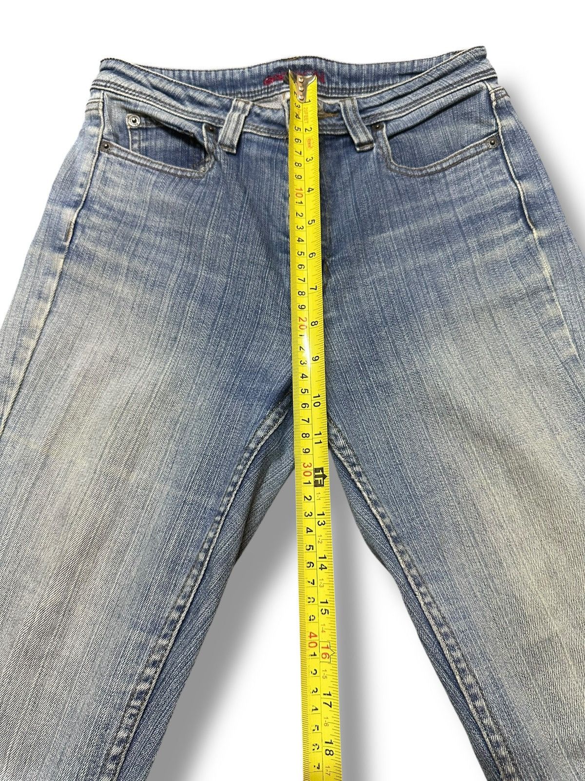 Japanese Brand Sasson Distressed Jeans With Bootcut and Flare Style Size US 27 - 11 Thumbnail