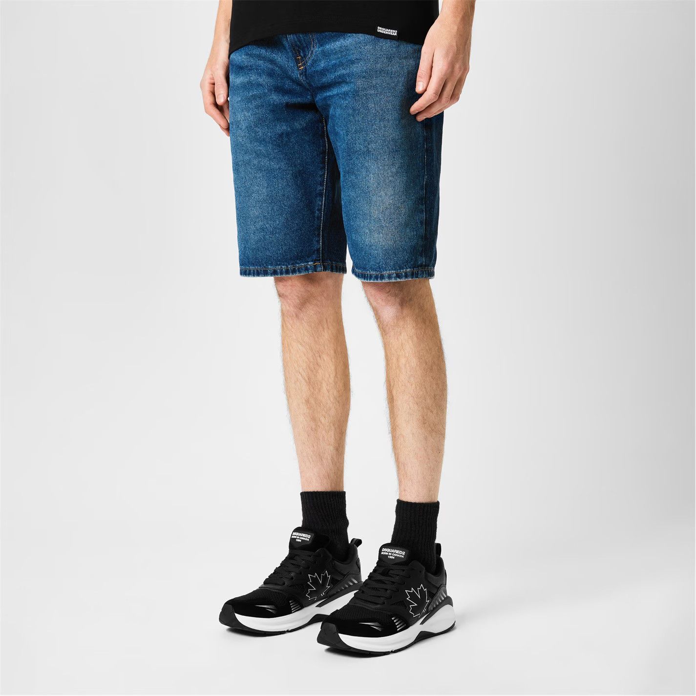 Dsquared2 o1g2r1mq0426 Dash Runner Trainers in Black Size US 7 / EU 40 - 2 Thumbnail