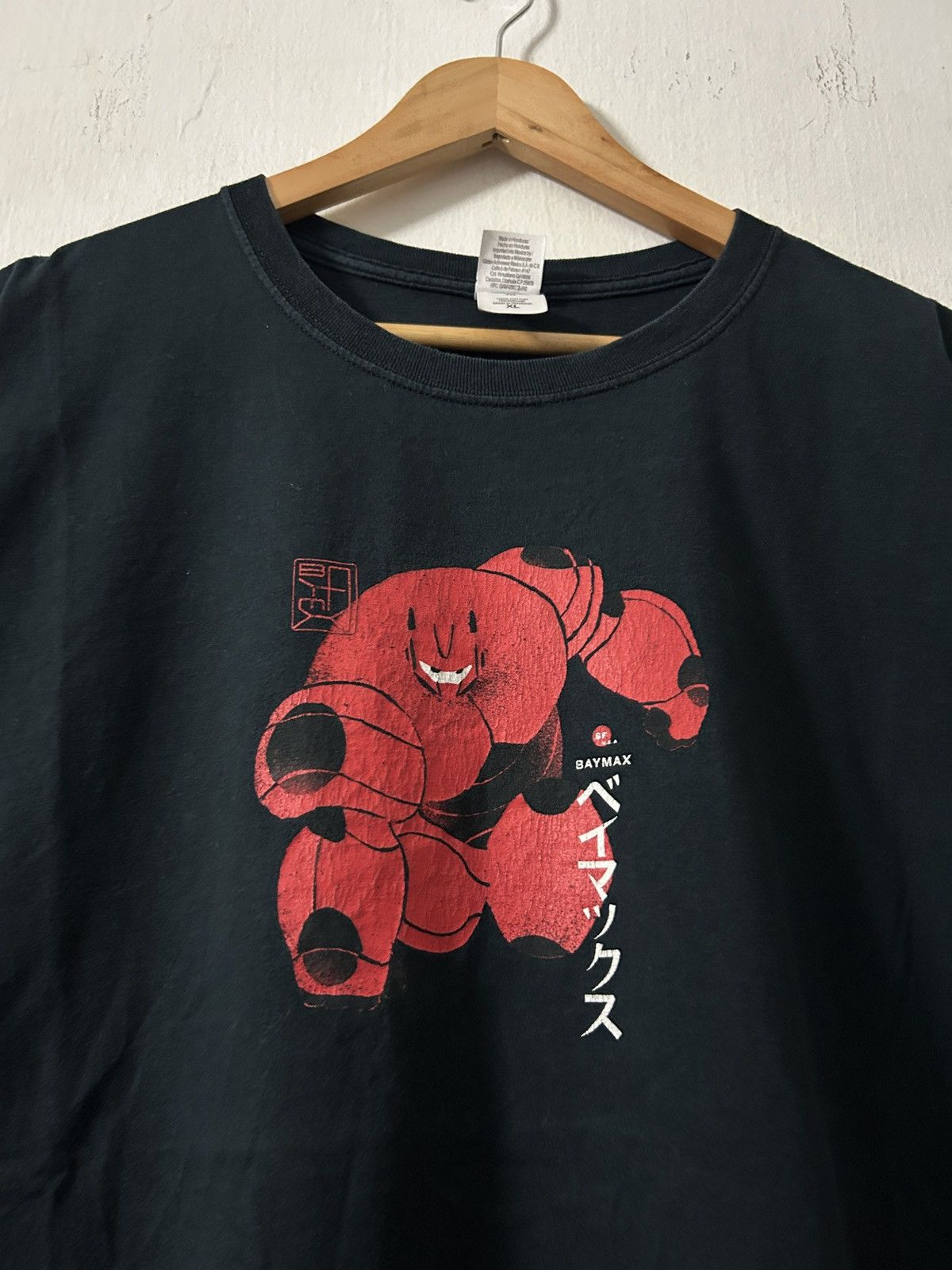 Disney Vintage 00’s Disney Movie Big Hero 6 Baymax Crew Tee Size US XL / EU 56 / 4 - 1 Thumbnail