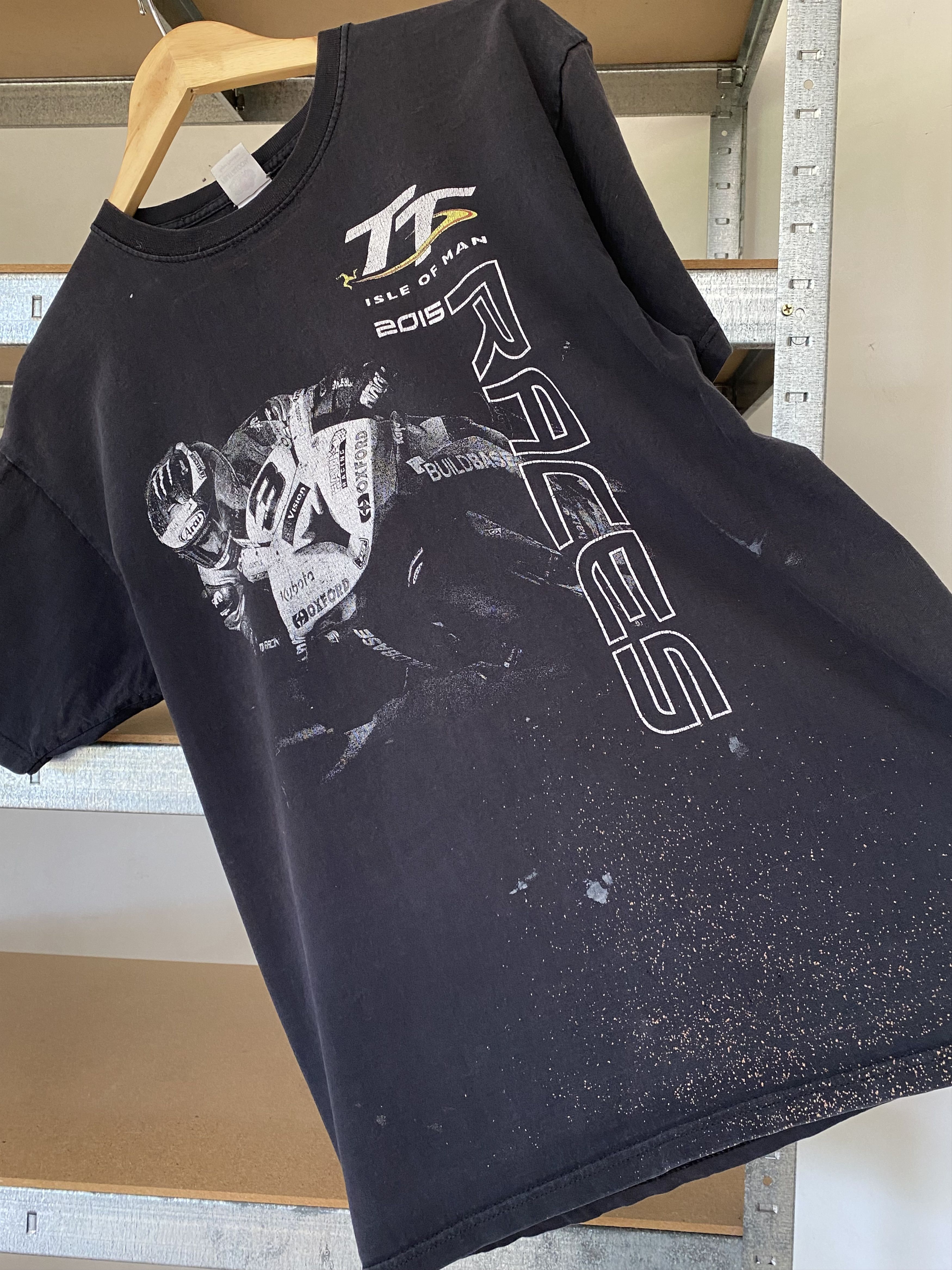 Vintage TT Isle Of Man Vintage 2015 Moto Racing T-shirt Size US L / EU 52-54 / 3 - 14 Thumbnail