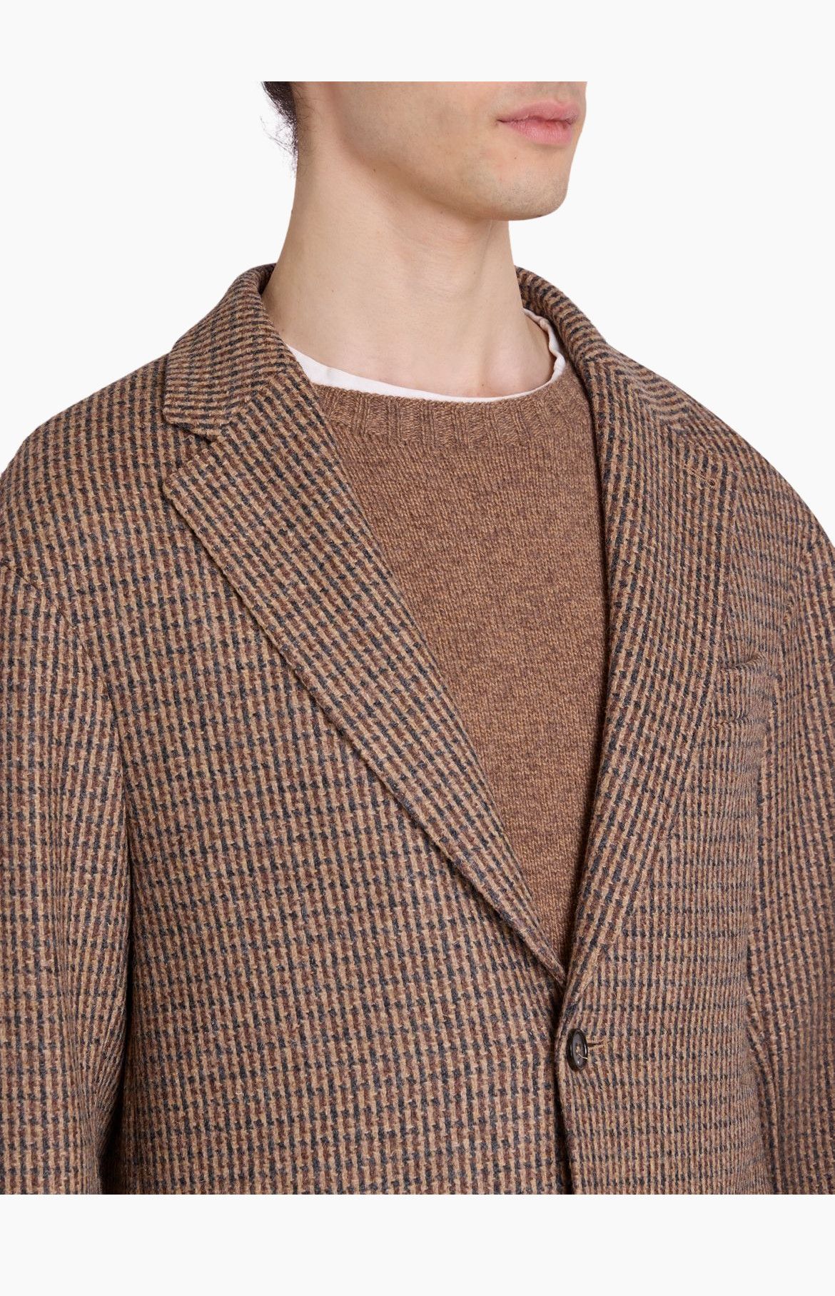 Officine Generale Officine Generale Houndstooth Wool-Blend Sportcoat NWT Size 36S - 6 Thumbnail