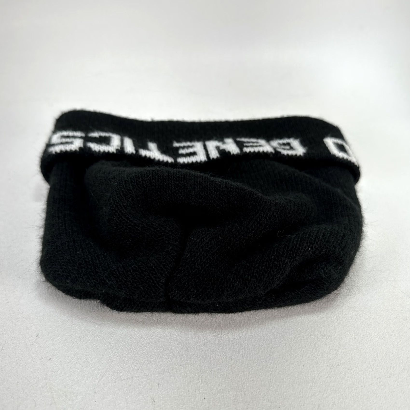 Vintage VINTAGE Accelerated Genetics Beanie Hat Cap Knit Black Winter USA Made Unisex Adults One Size Boys Girls Mens Womens Size ONE SIZE - 3 Thumbnail