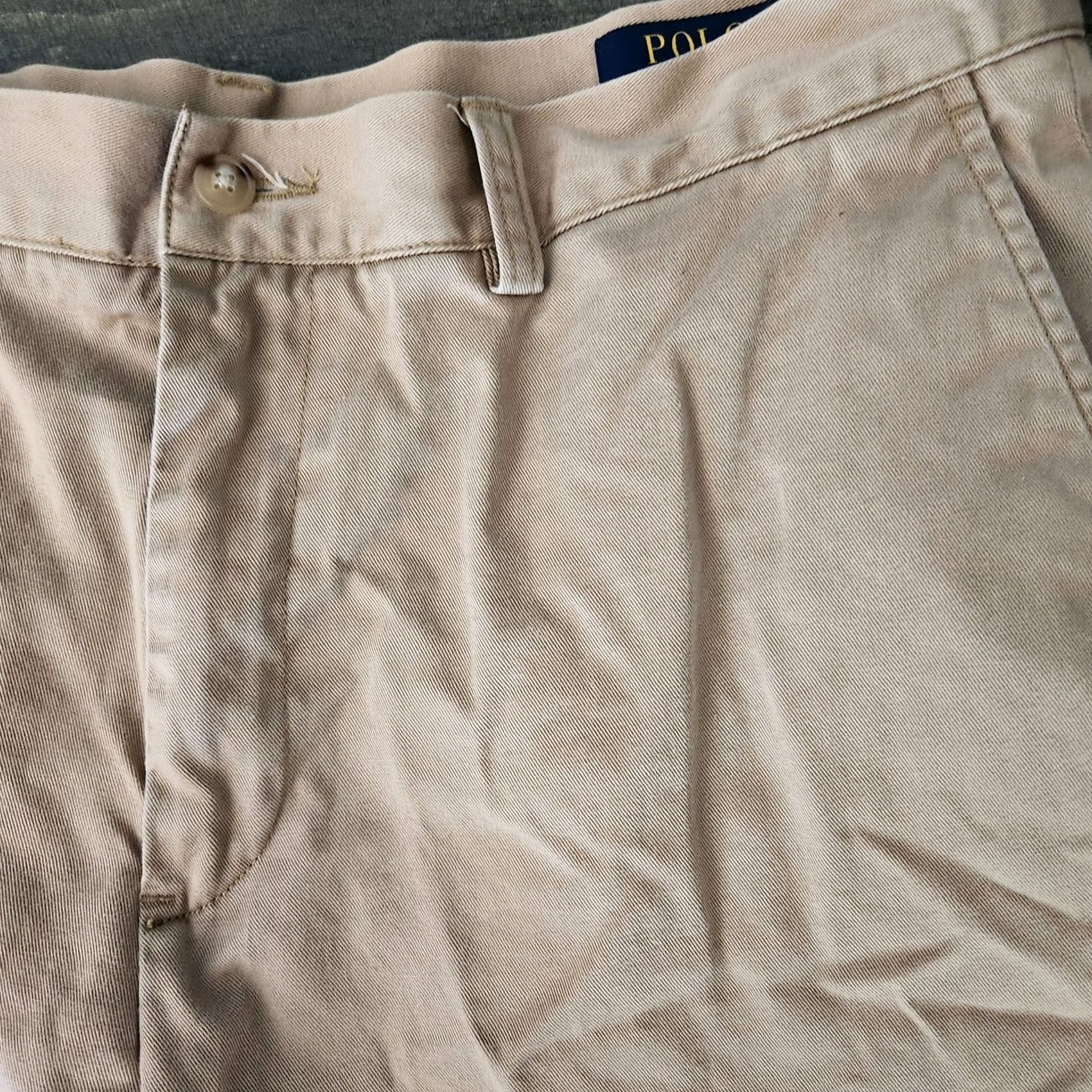 Polo Ralph Lauren Polo Ralph Lauren Shorts Men 34 Beige Chino Classic Fit 9" Inch Golf Cotton Size US S / EU 44-46 / 1 - 2 Thumbnail