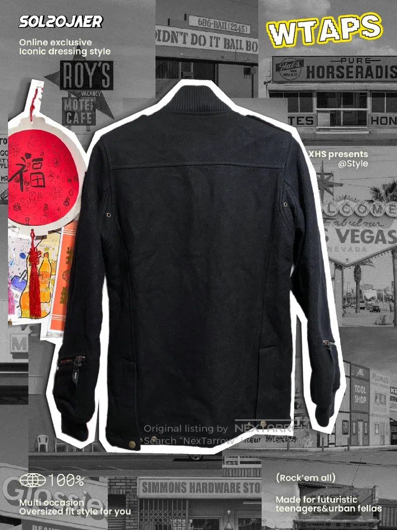 Wtaps Wtaps Military-style wool jacket Size US S / EU 44-46 / 1 - 2 Thumbnail
