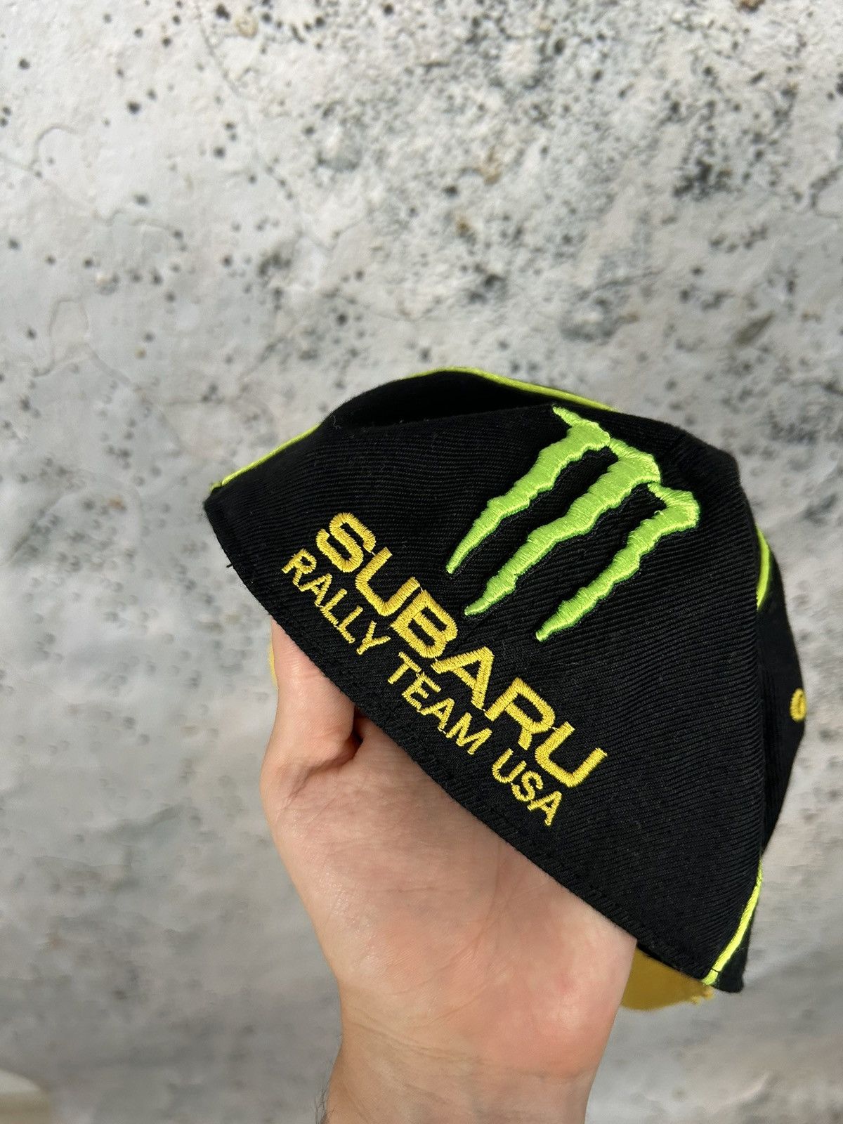 Vintage Vintage Subaru Monster Energy Racing WRC Fullcap 90s Rare Size ONE SIZE - 3 Thumbnail