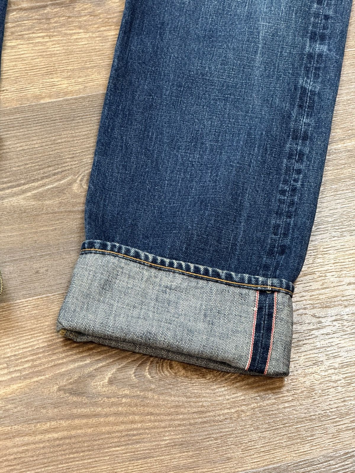 Garbstore Mens Garbstore Indigo Farm Japanese Blue Denim Selvedge Pant Size US 36 / EU 52 - 3 Thumbnail