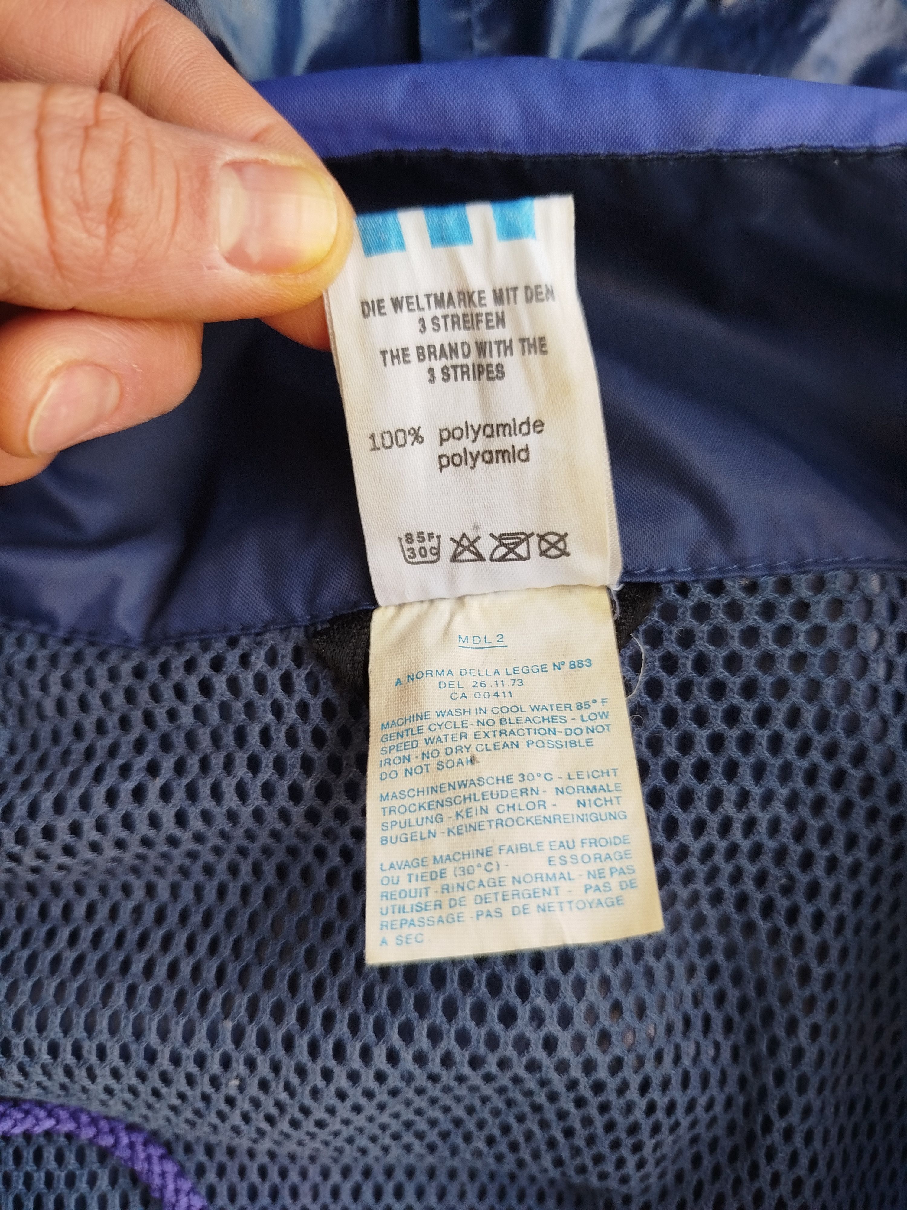 Adidas Adidas Rainies Jacket Windbreaker Vintage 90s Size US M / EU 48-50 / 2 - 15 Thumbnail
