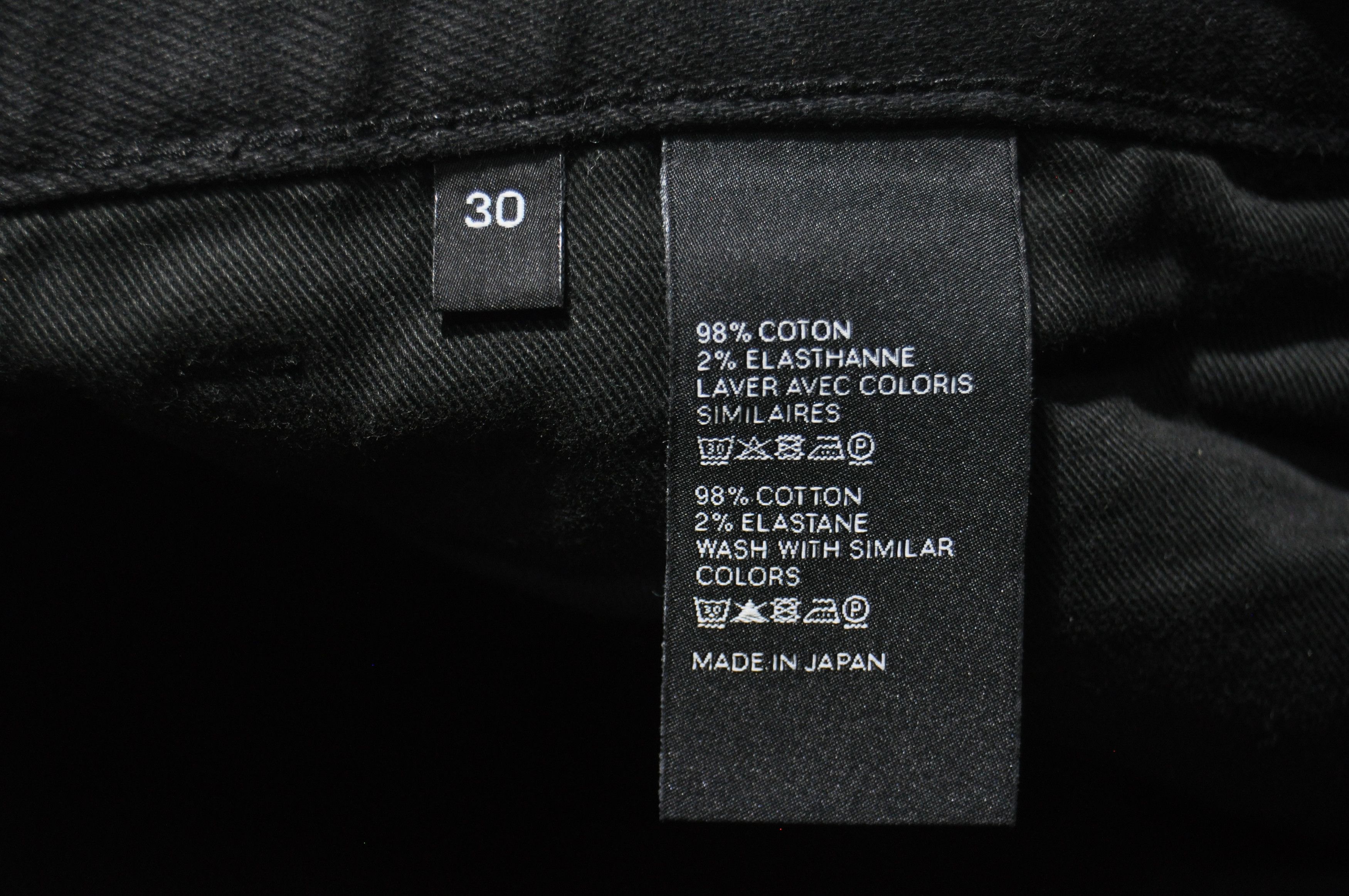 Celine Celine - Hedi Slimane - S/S 20 - Low Rise Skinny Denim Jean Size US 30 / EU 46 - 12 Thumbnail