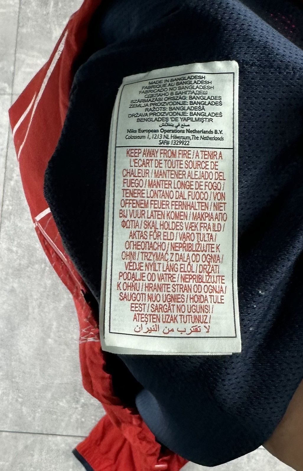Nike Nike England National Team Rugby Vintage Jacket Size US XXL / EU 58 / 5 - 15 Thumbnail