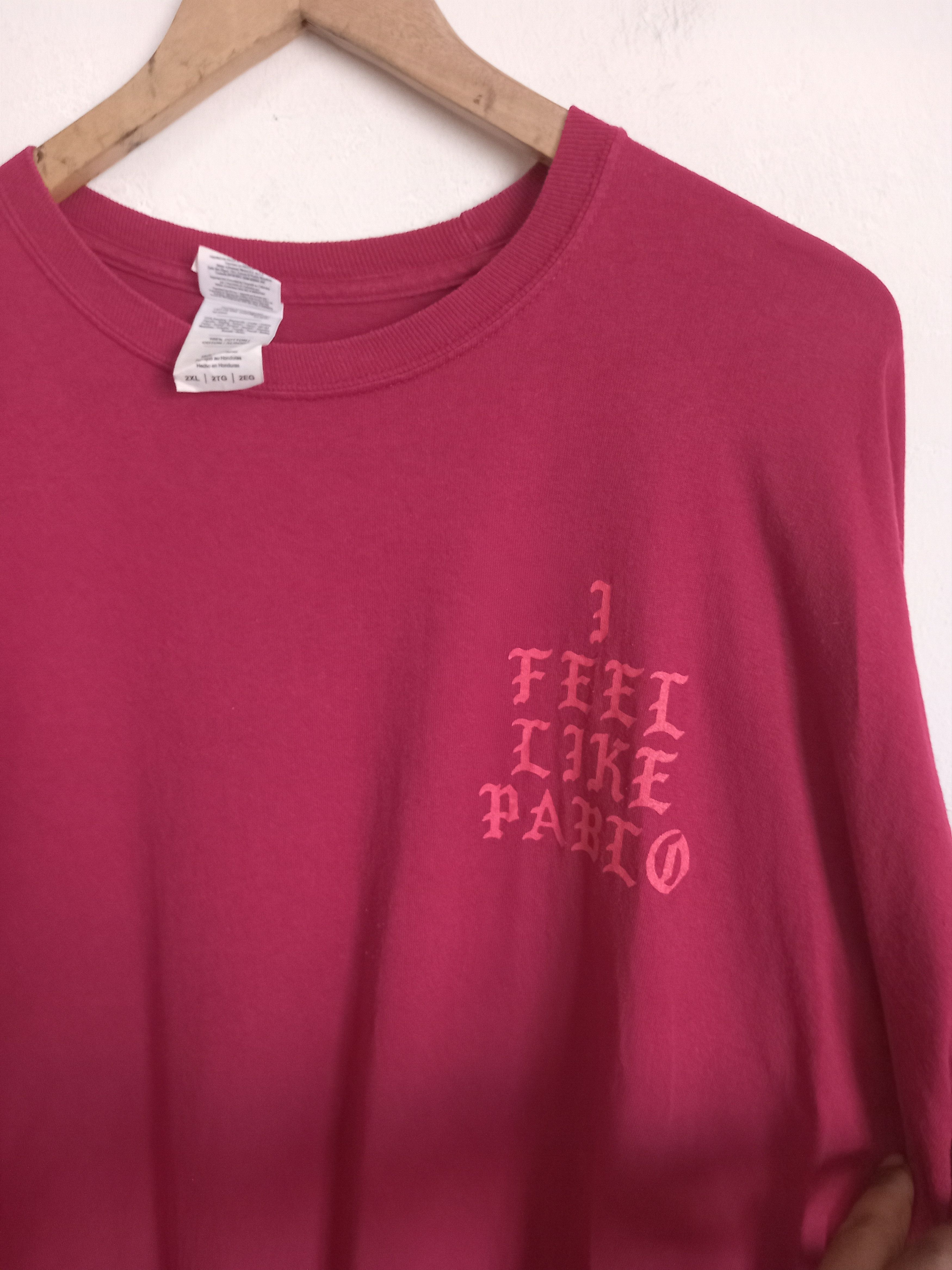 Hypebeast × Kanye West × Rap Tees Iconic Kanye West I I Feel Like Pablo Size US XXL / EU 58 / 5 - 3 Thumbnail