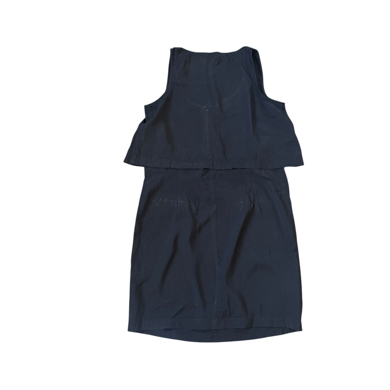 Kenneth Cole Kenneth Cole Black Front Zip Mini Dress Size XS / US 0-2 / IT 36-38 - 2 Thumbnail